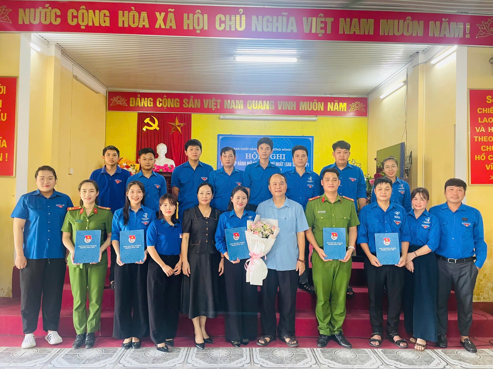 Hội nghị lần thứ nhất Ban Chấp hành Đoàn Thanh niên Cộng sản Hồ Chí Minh phường Nông Tiến