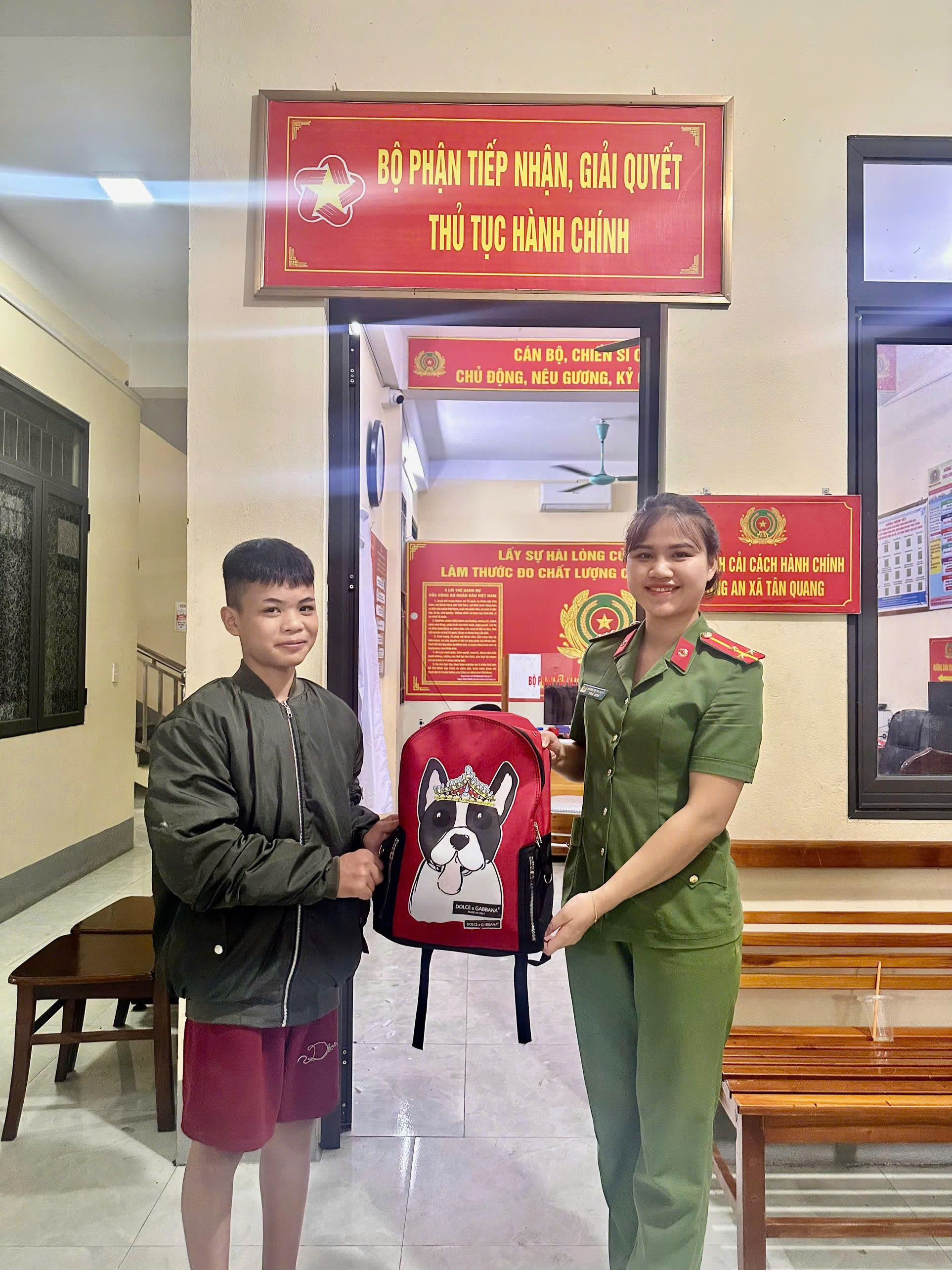 GƯƠNG NGƯỜI TỐT, VIỆC TỐT CỦA THÀNH VIÊN TỔ ANTT XÃ TÂN QUANG