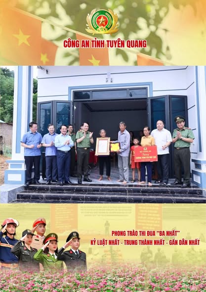 NHỮNG HÌNH ẢNH NỔI BẬT, TIÊU BIỂU CỦA LỰC LƯỢNG CÔNG AN TUYÊN QUANG TRONG THỰC HIỆN PHONG TRÀO THI ĐUA “BA NHẤT”