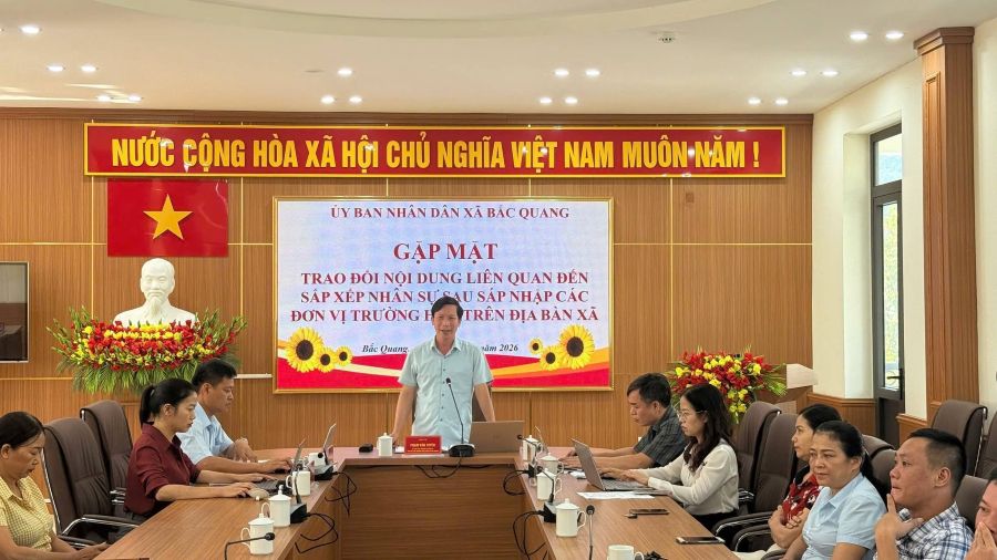 Bắc quang thống nhất cao phương án sắp xếp nhân sự