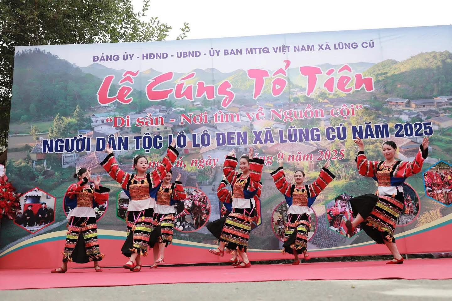 Lũng Cú: ấn tượng từ lễ hội “Di sản - nơi tìm về nguồn cội “- lễ cúng tổ tiên dân tộc Lô Lô - di sản quốc gia 