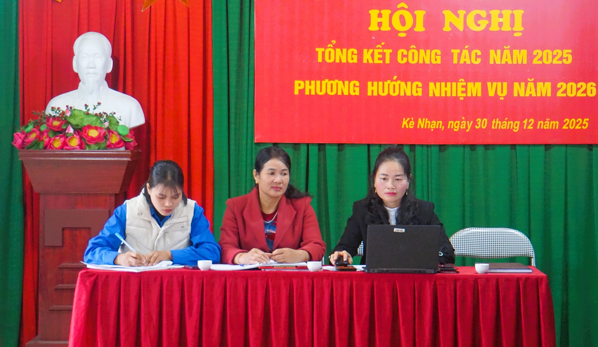 Thôn Kè Nhạn tổ chức hội nghị tổng kết công tác năm 2025