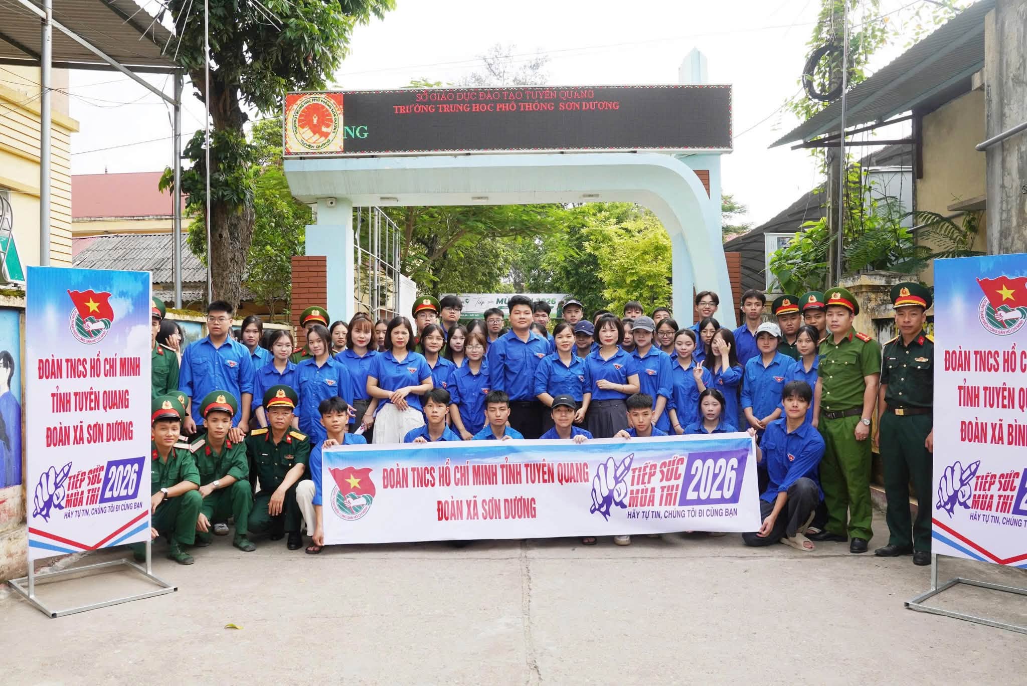 Tuổi trẻ Sơn Dương tích cực tiếp sức mùa thi tốt nghiệp THPT năm 2026