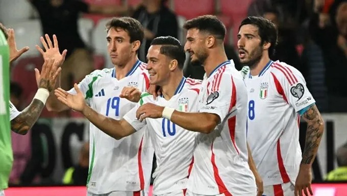 World Cup: Tonali giúp Italy lội ngược dòng thắng Israel
