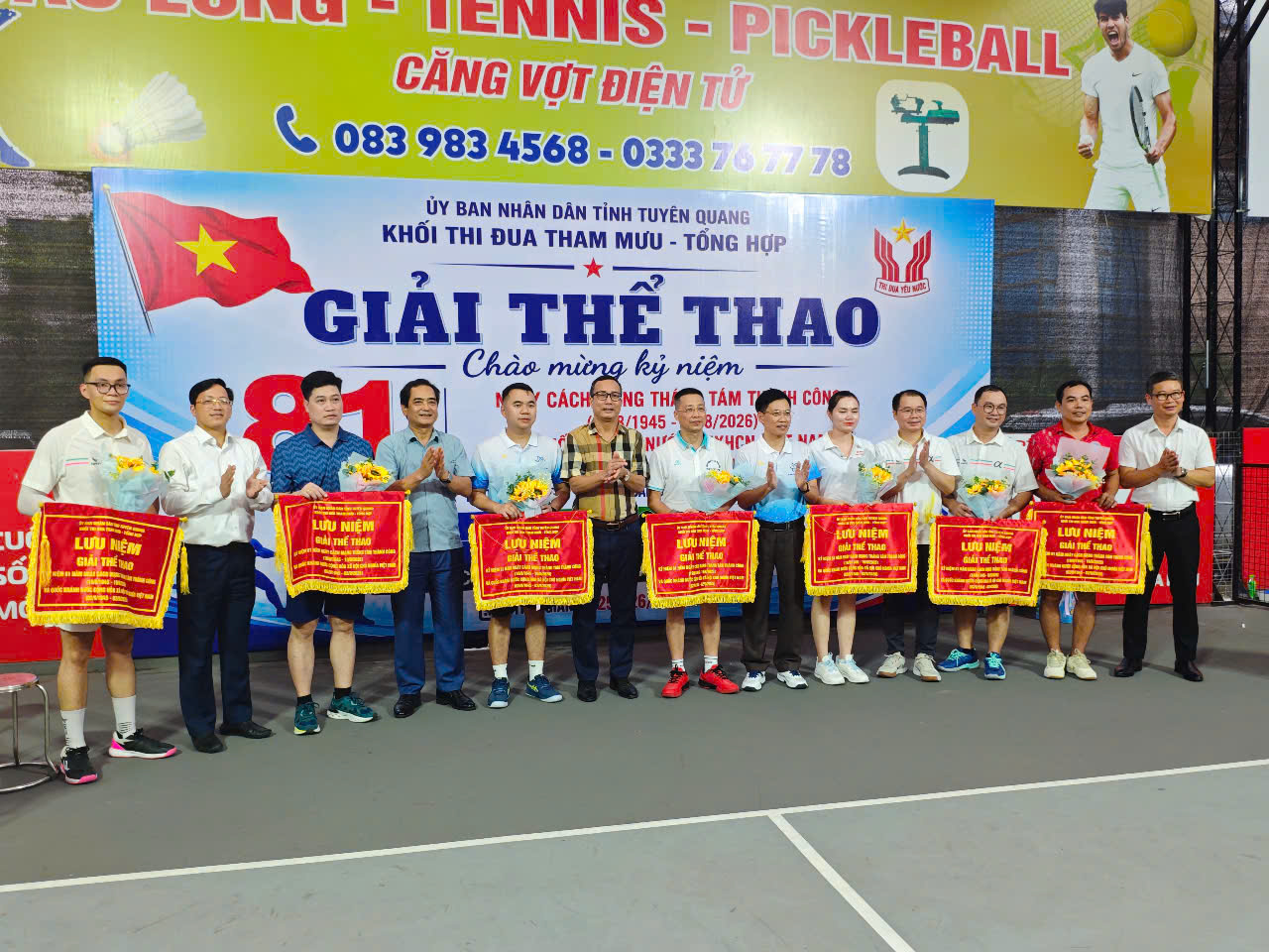 KHỐI THAM MƯU – TỔNG HỢP KHAI MẠC GIẢI THỂ THAO CHÀO MỪNG 2/9
