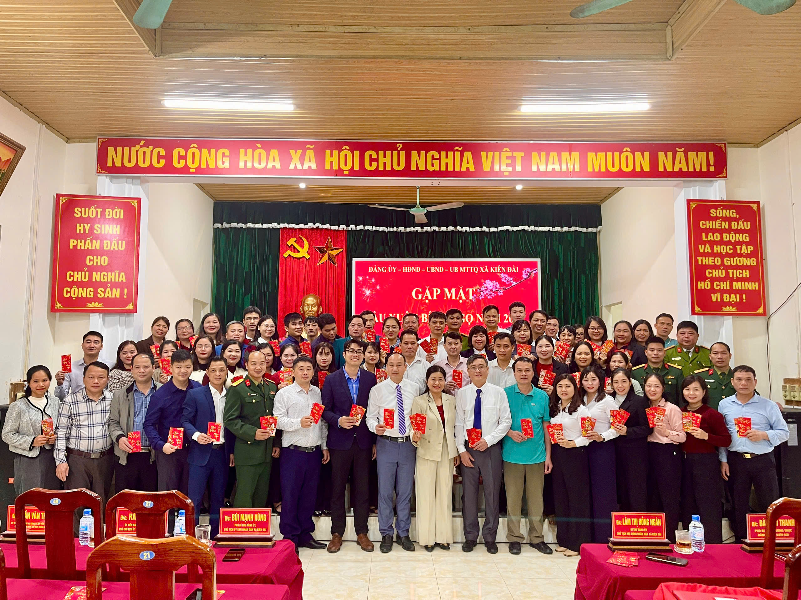 Kiên Đài: tổ chức gặp mặt đầu xuân Bính Ngọ 2026