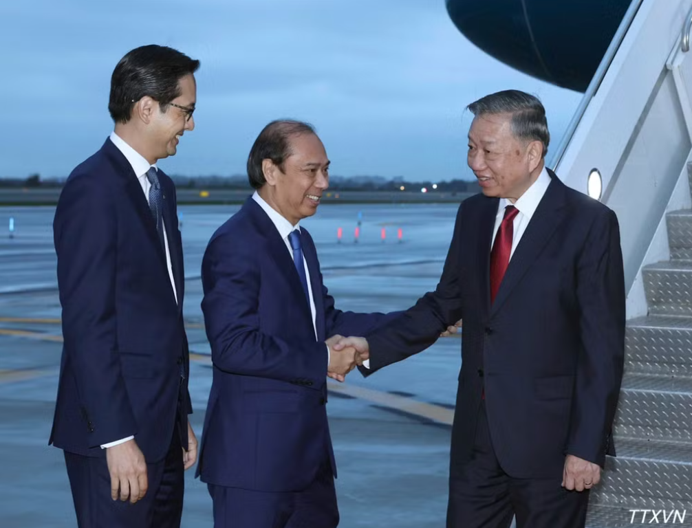 Tổng Bí thư, Chủ tịch nước Tô Lâm đến New York, bắt đầu chuyến thăm, làm việc tại Hoa Kỳ