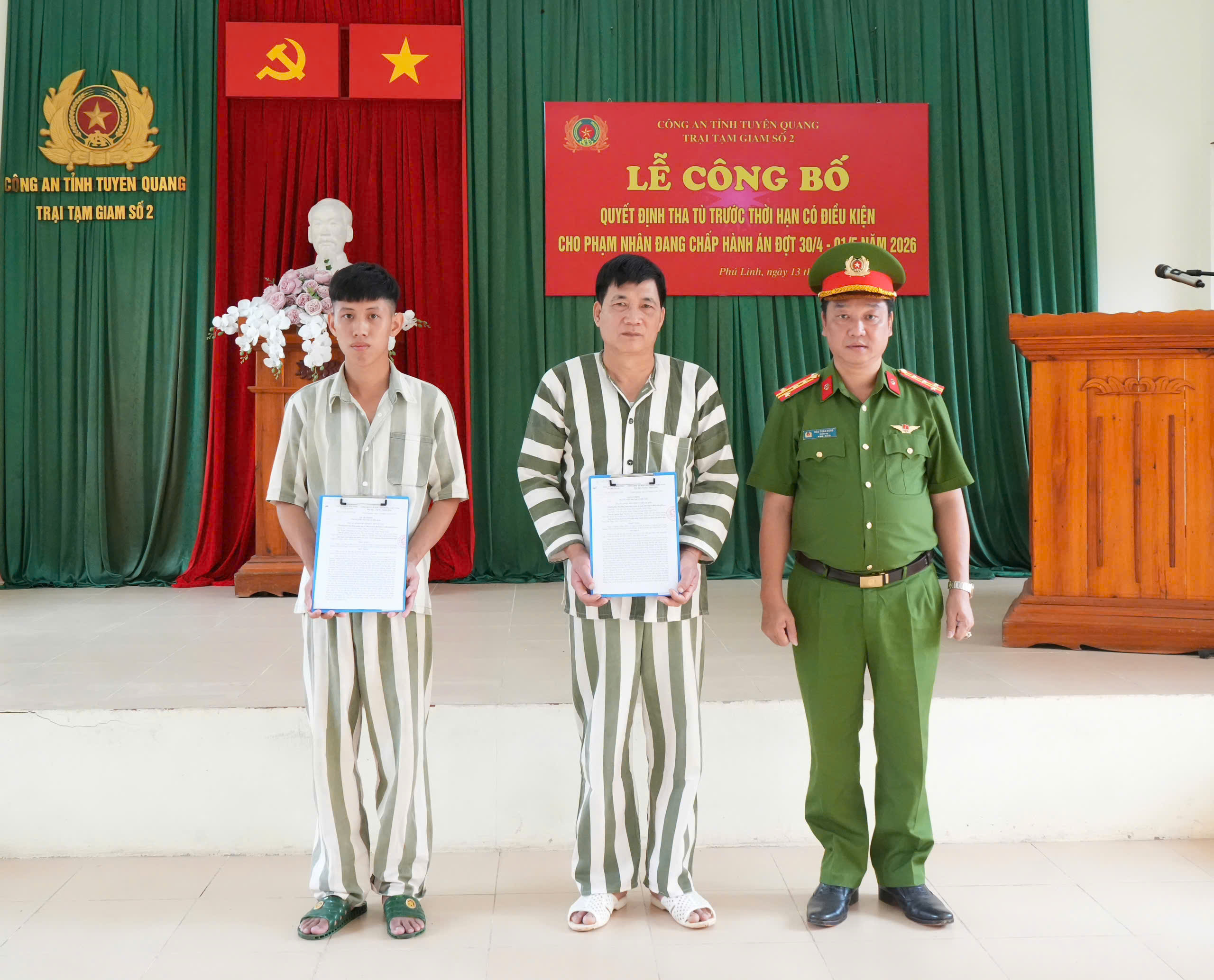 TRAO CƠ HỘI LÀM LẠI CUỘC ĐỜI CHO PHẠM NHÂN