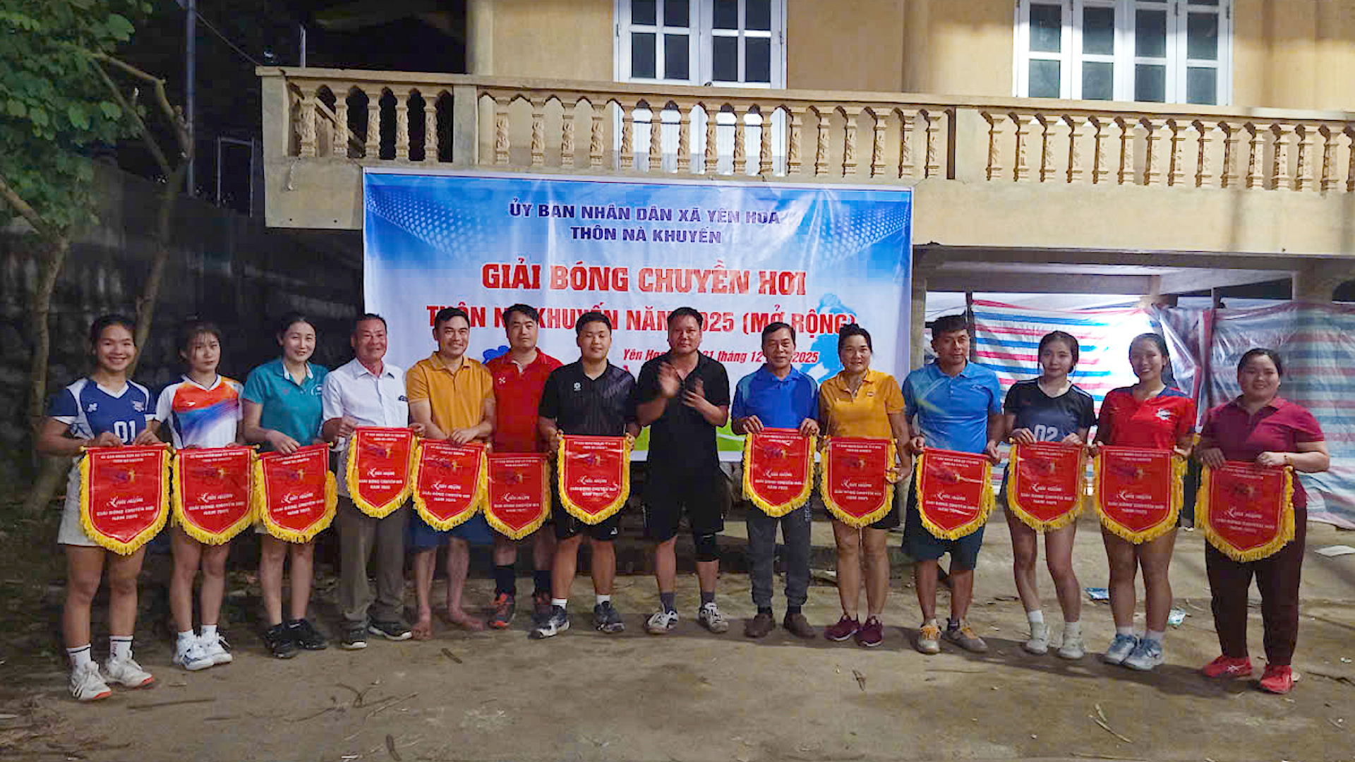 Yên Hoa tổ chức hoạt động thể dục, thể thao tại các thôn trên địa bàn xã