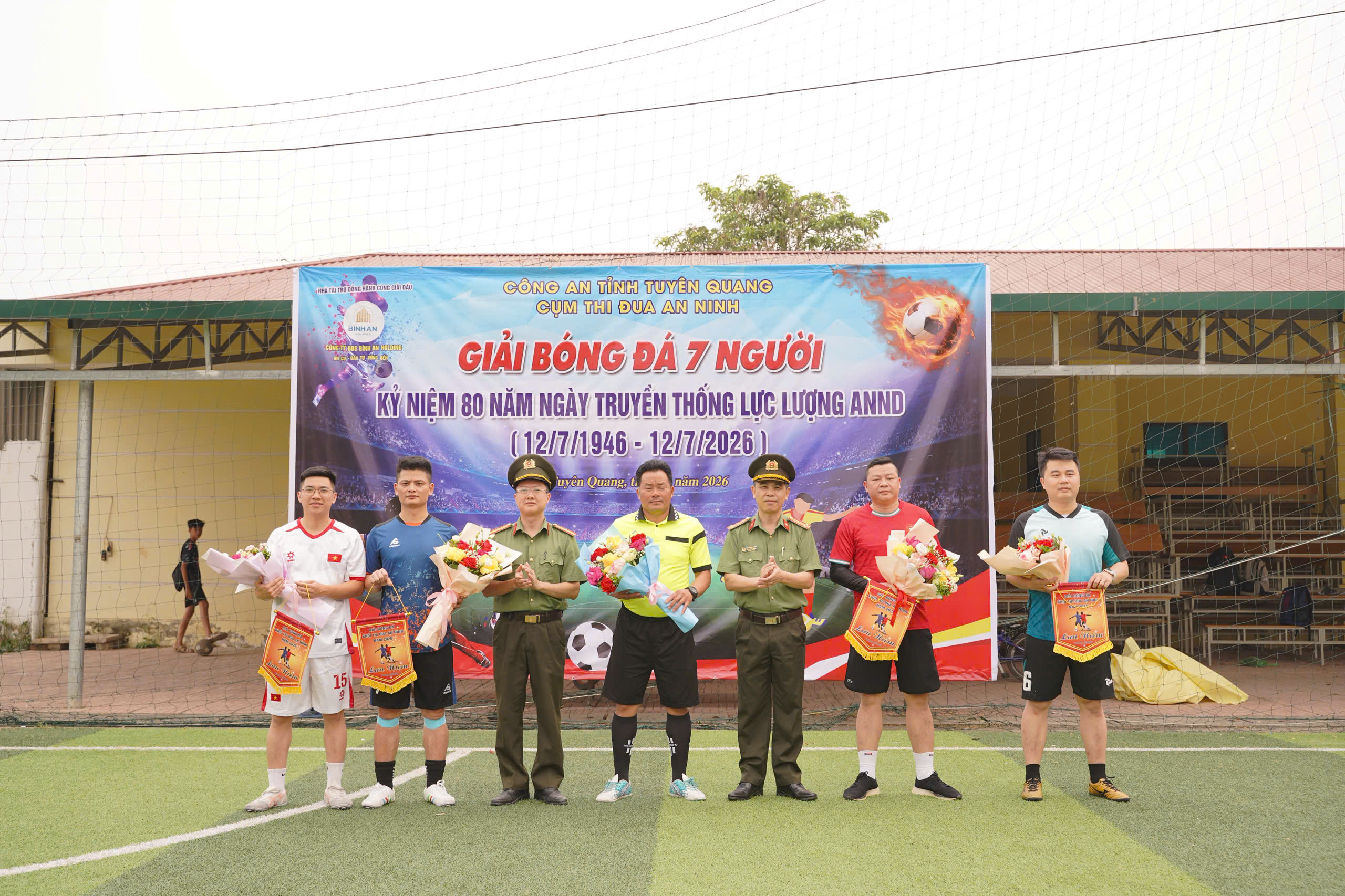 GIẢI BÓNG ĐÁ CHÀO MỪNG 80 NĂM NGÀY TRUYỀN THỐNG LỰC LƯỢNG AN NINH NHÂN DÂN (12/7/1946-12/7/2026)