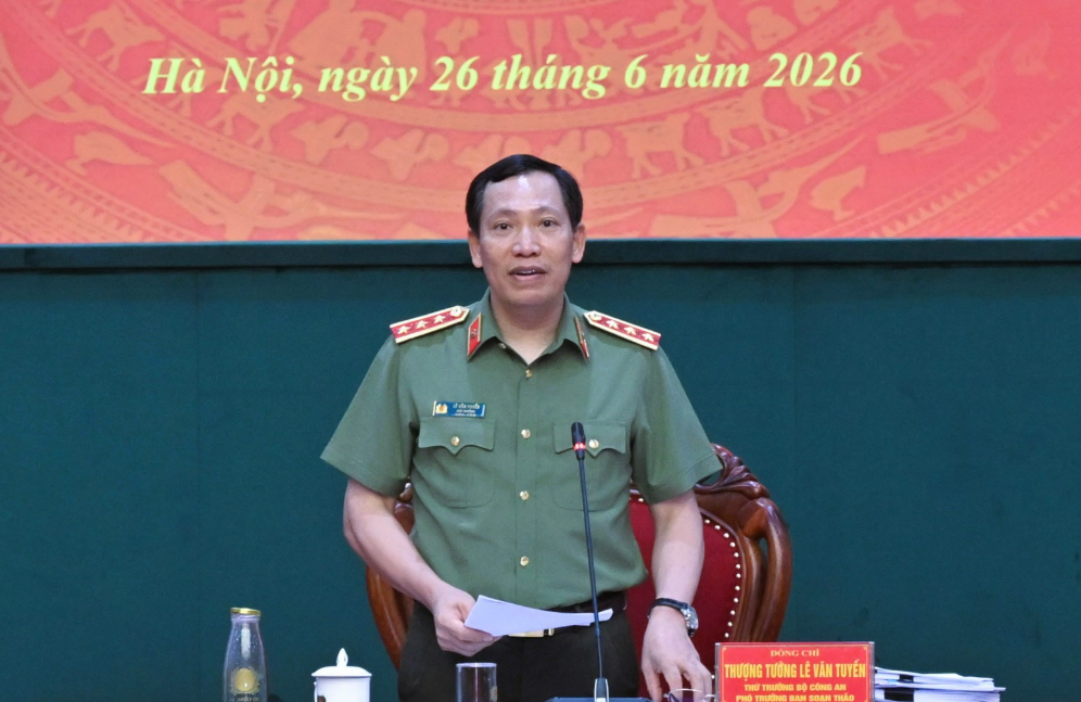THỨ TRƯỞNG LÊ VĂN TUYẾN CHỦ TRÌ PHIÊN HỌP LẦN THỨ HAI BAN SOẠN THẢO, TỔ BIÊN TẬP DỰ ÁN BỘ LUẬT HÌNH SỰ (SỬA ĐỔI)