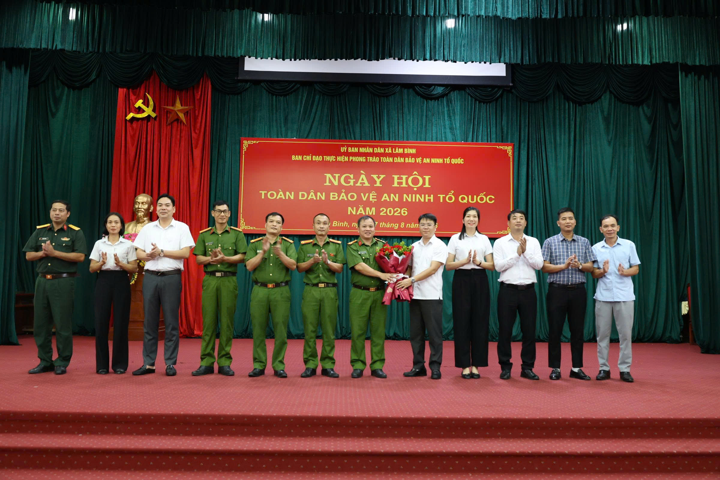 Lâm Bình tổ chức thành công Ngày hội Toàn dân bảo vệ an ninh Tổ quốc năm 2026