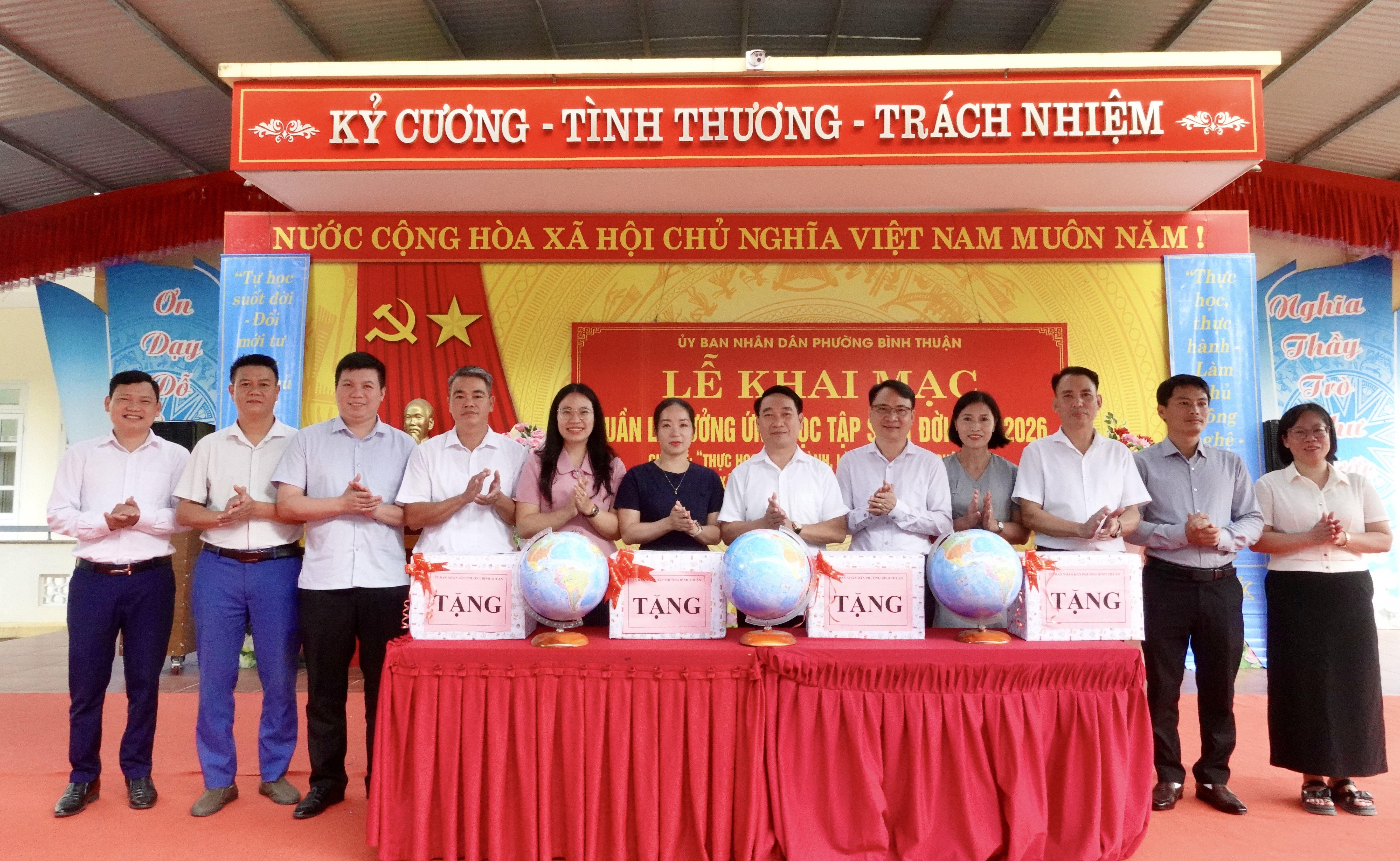 Phường Bình Thuận khai mạc Tuần lễ hưởng ứng học tập suốt đời năm 2026
