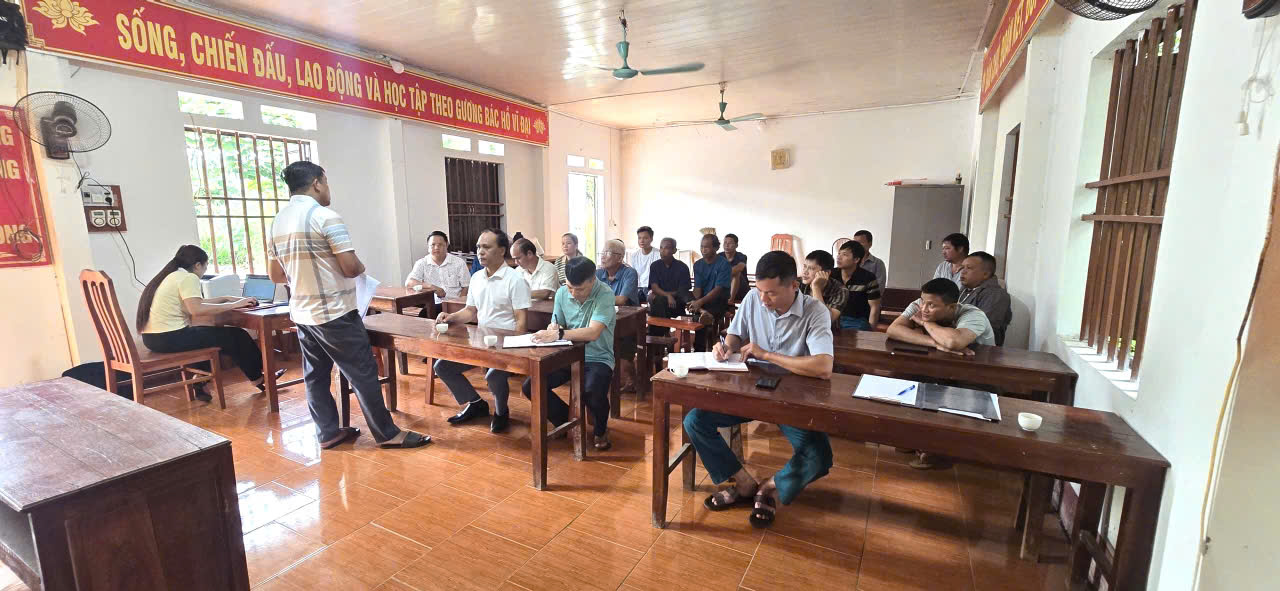  XÃ PHÚ LINH PHỐI HỢP TỔ CHỨC HỌP DÂN VÀ KIỂM TRA THỰC ĐỊA CÁC VỊ TRÍ DỰ KIẾN XÂY DỰNG KHU TÁI ĐỊNH CƯ DỰ ÁN CAO TỐC TUYÊN QUANG – HÀ GIANG (GIAI ĐOẠN 2)