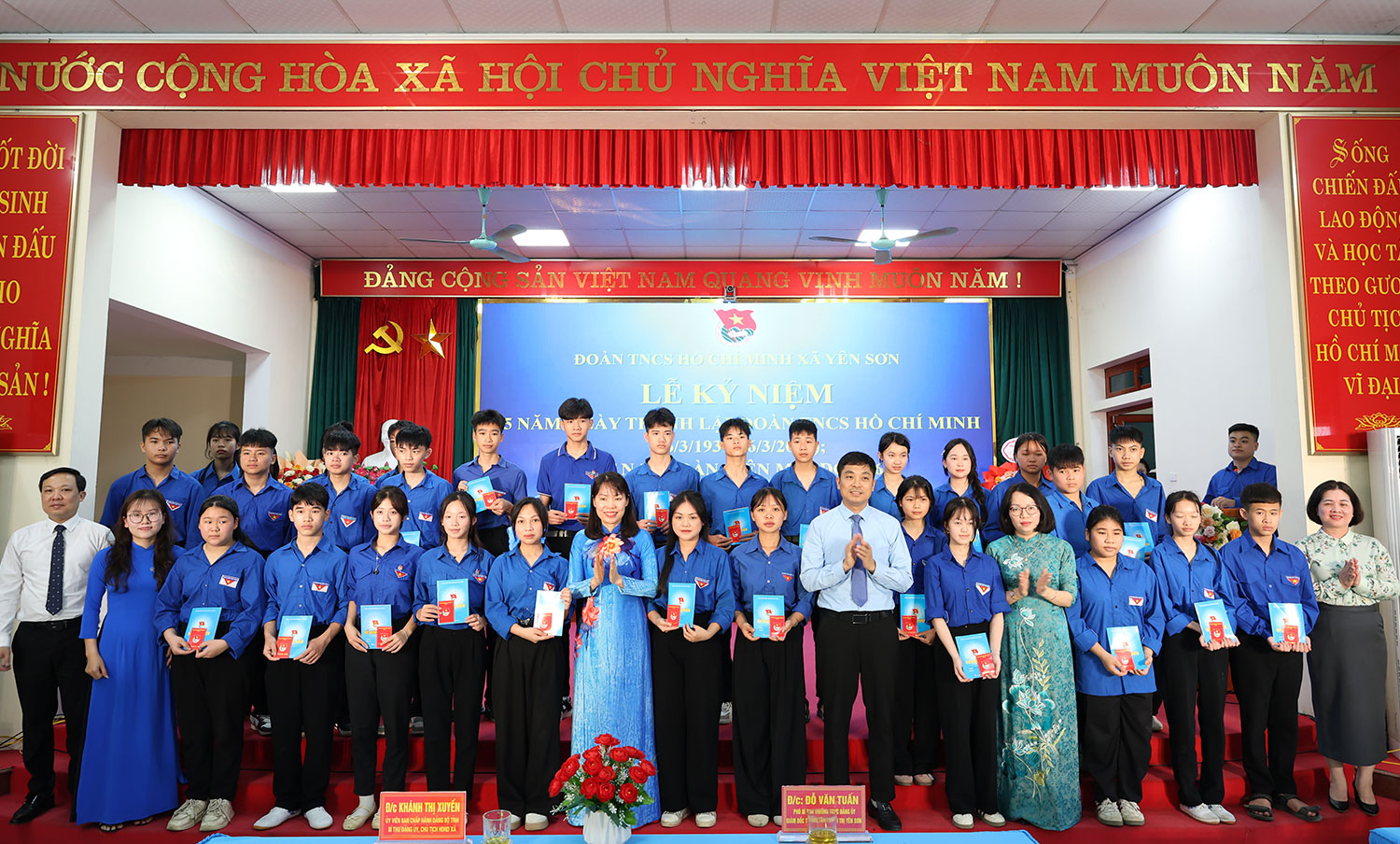 Yên Sơn kỷ niệm 95 năm ngày thành lập Đoàn thanh niên cộng sản Hồ Chí Minh