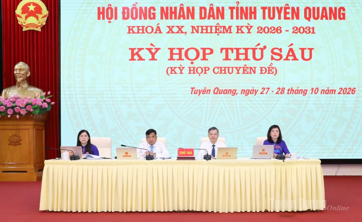 Kỳ họp thứ 6 HĐND tỉnh khóa XX thông qua 14 nghị quyết quan trọng
