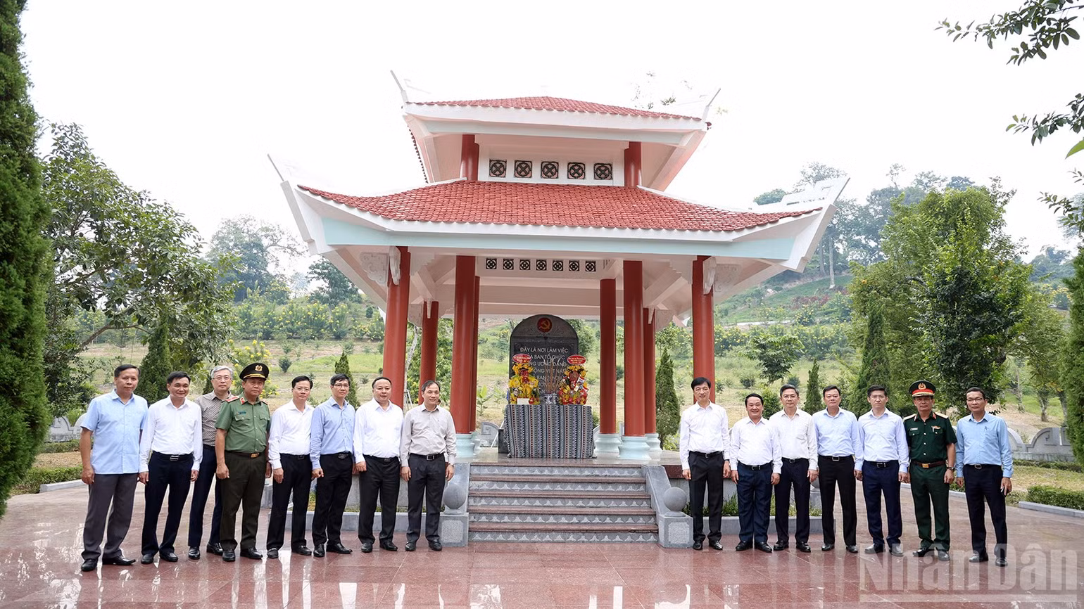 Ban Tổ chức Trung ương về nguồn tại Khu di tích quốc gia đặc biệt Tân Trào