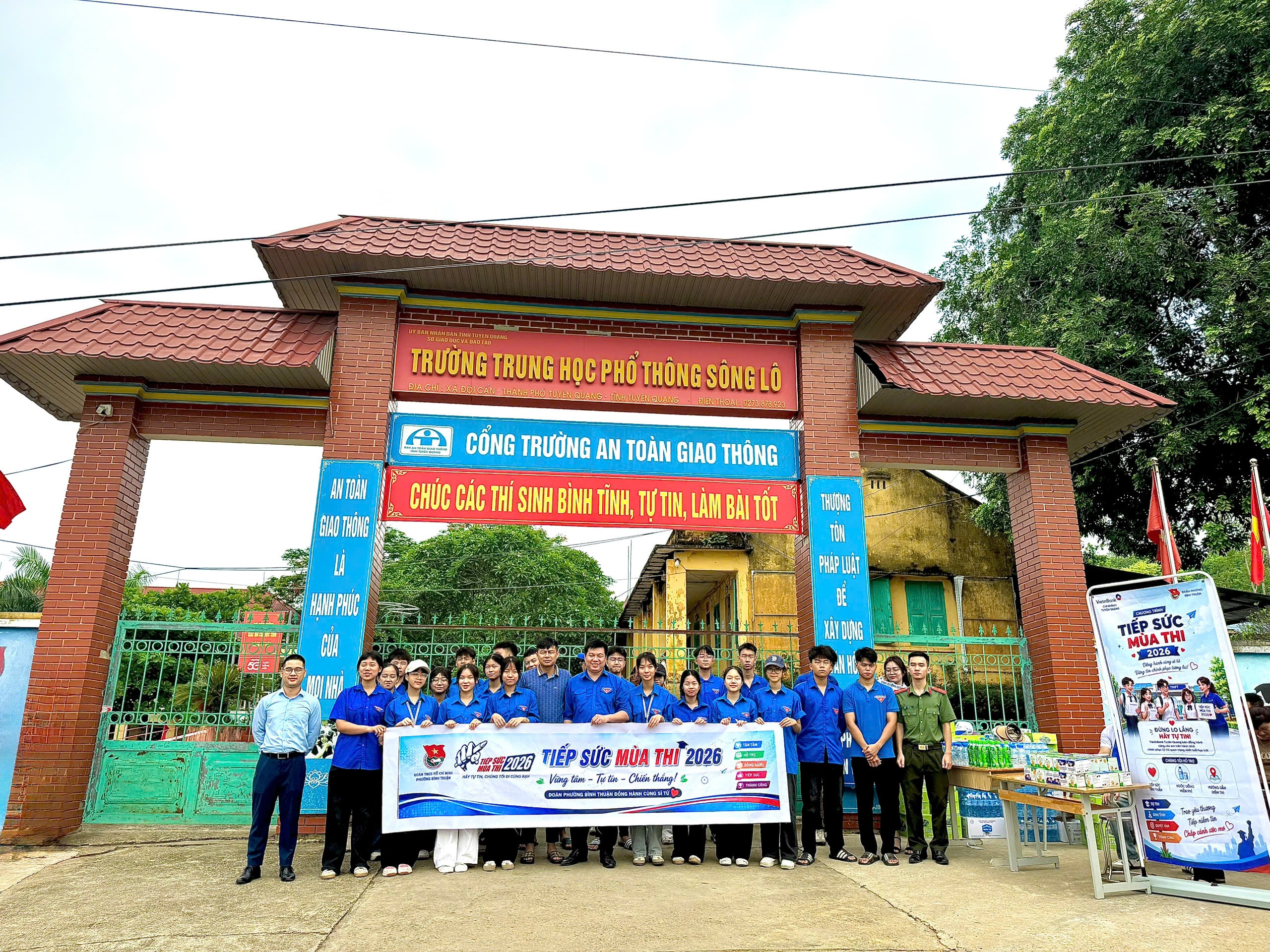 TUỔI TRẺ PHƯỜNG BÌNH THUẬN ĐỒNG HÀNH, TIẾP SỨC MÙA THI TỐT NGHIỆP THPT NĂM 2026