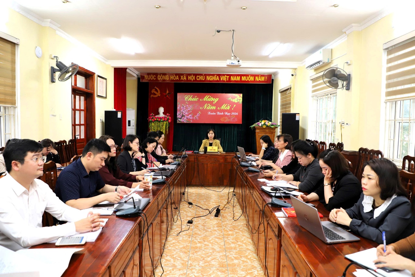 Đảng ủy Sở Tư pháp kết nối Hội nghị trực tuyến nghiên cứu, học tập Nghị quyết về phát triển kinh tế Nhà nước và Nghị quyết về phát triển văn hóa Việt Nam 