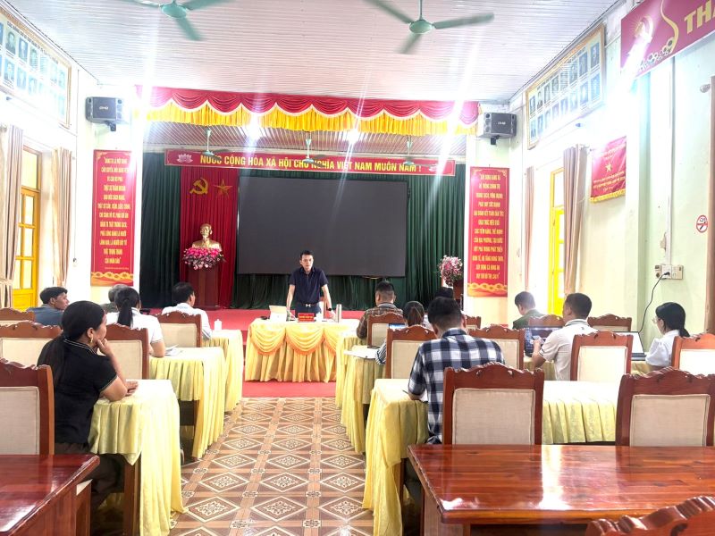 UBND xã Hùng An tổ chức tiếp công dân định kỳ tháng 7 năm 2026