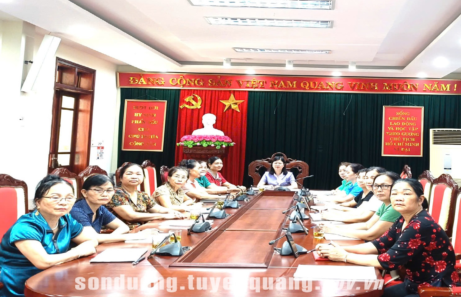 Hơn 20 Đại biểu Hội LHPN xã Sơn Dương tham gia tập huấn nghiệp vụ hỗ trợ phụ nữ phát triển kinh tế