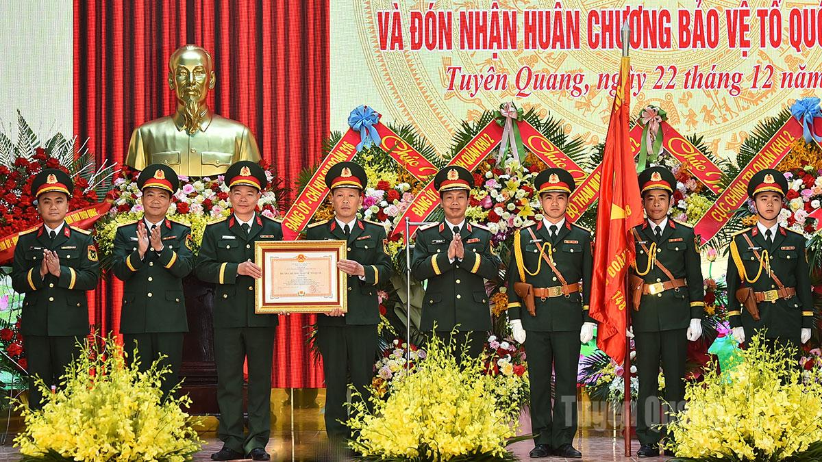 Kỷ niệm 80 năm Ngày thành lập Trung đoàn 148 và đón nhận Huân chương Bảo vệ Tổ quốc hạng Ba