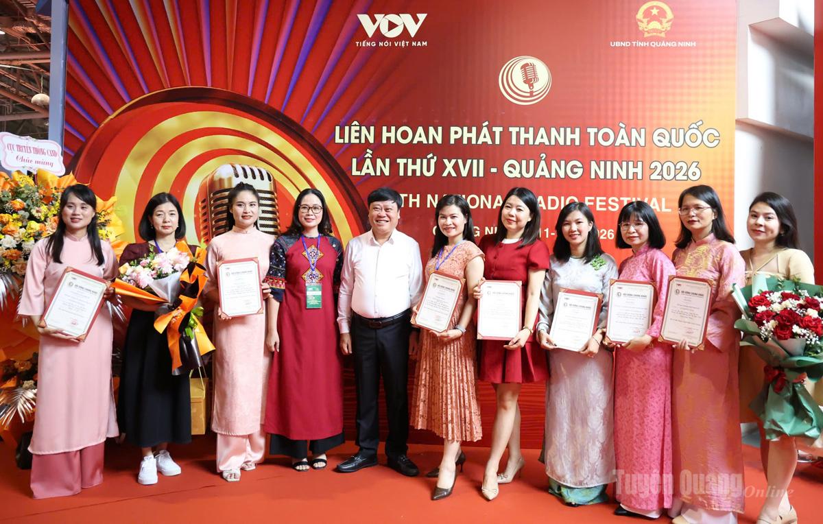Tuyên Quang đoạt 3 giải Bạc tại Liên hoan Phát thanh toàn quốc