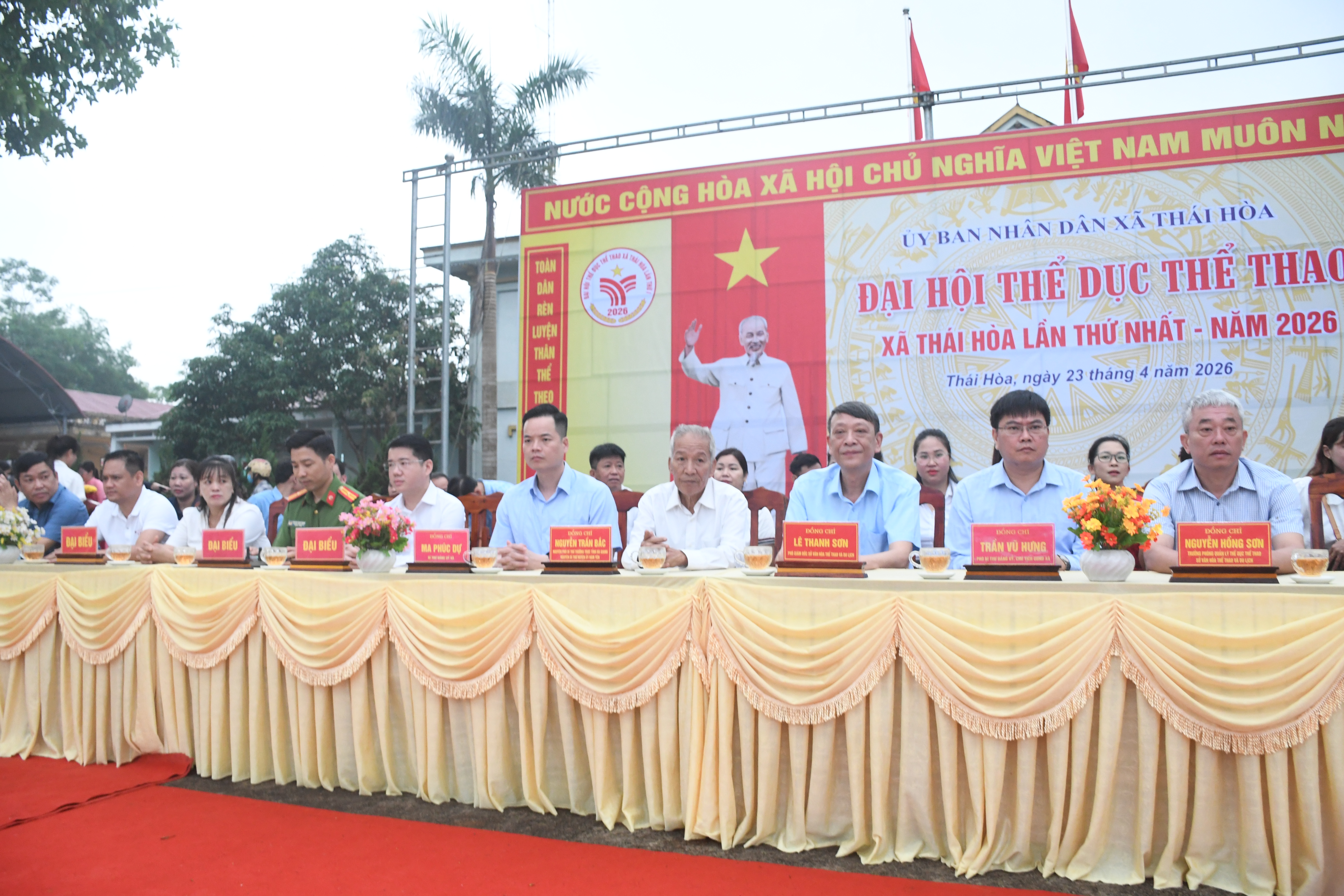 THÁI HÒA TỔ CHỨC ĐẠI HỘI THỂ DỤC THỂ THAO LẦN THỨ I, NĂM 2026