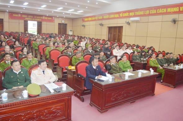 Chi hội Cựu Công an nhân dân (CAND) phường Hà Giang 2 tổ chức hội nghị tổng kết công tác năm 2025, triển khai nhiệm vụ năm 2026