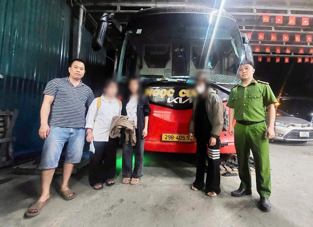 LỰC LƯỢNG CÔNG AN CƠ SỞ LIÊN TIẾP TÌM KIẾM, ĐƯA NHIỀU CHÁU BÉ ĐANG TRÊN ĐƯỜNG ĐI TÌM “VIỆC NHẸ LƯƠNG CAO” VỀ NHÀ AN TOÀN