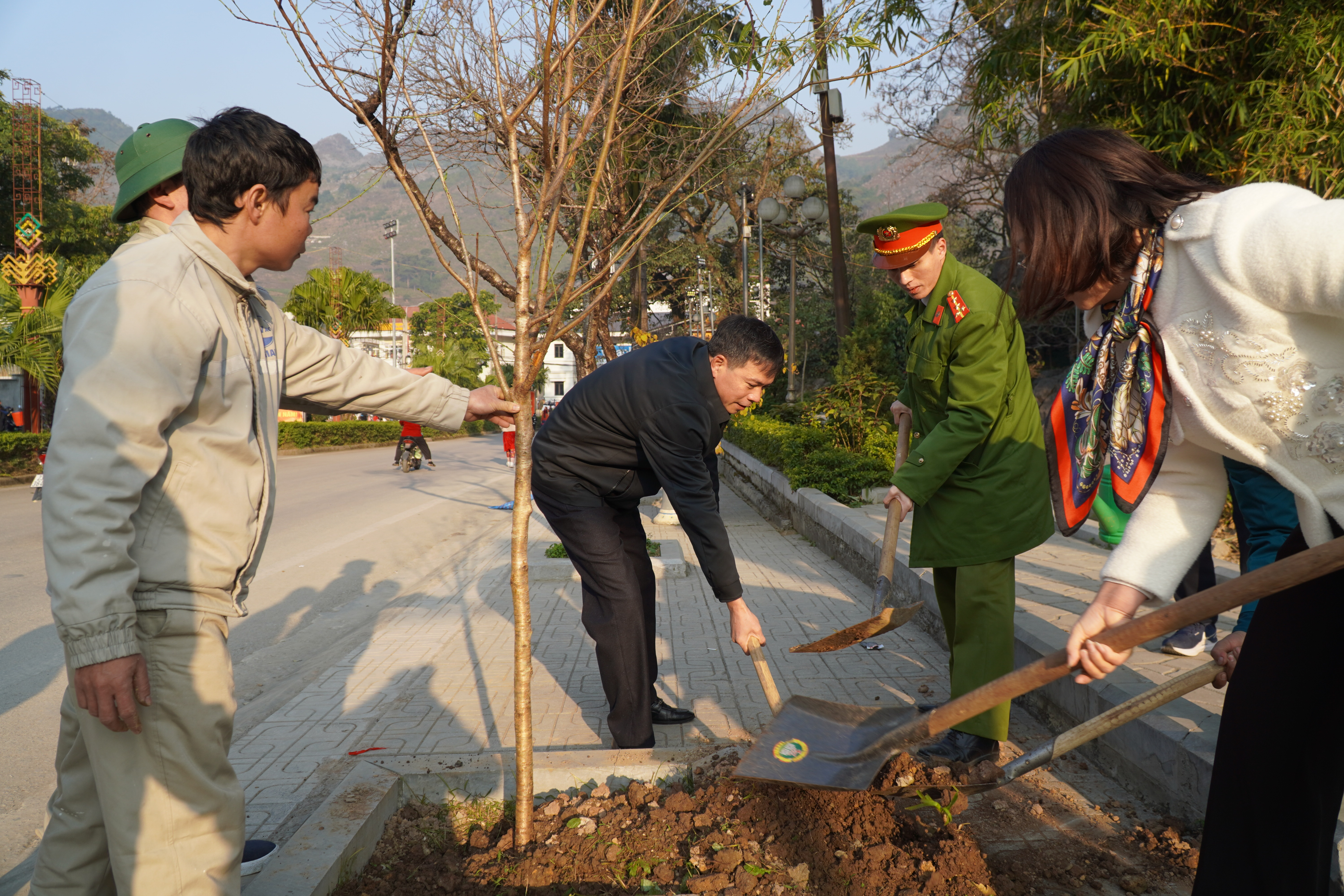Xã Mèo Vạc tổ chức Lễ phát động Ngày Cây xanh Việt Nam năm 2026