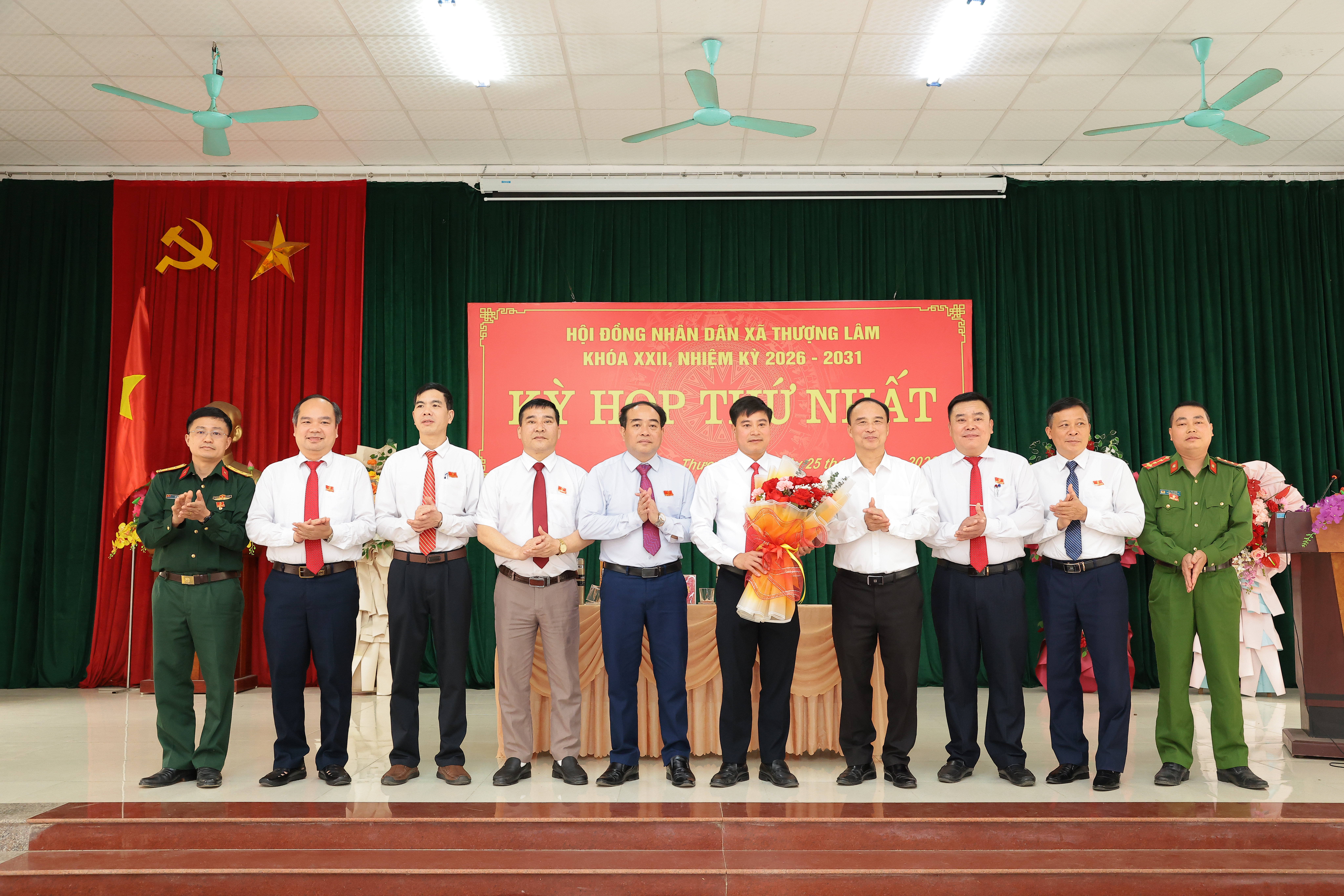 HĐND xã Thượng Lâm tổ chức Kỳ họpthứ nhất khóa XXII, nhiệm kỳ 2026–2031