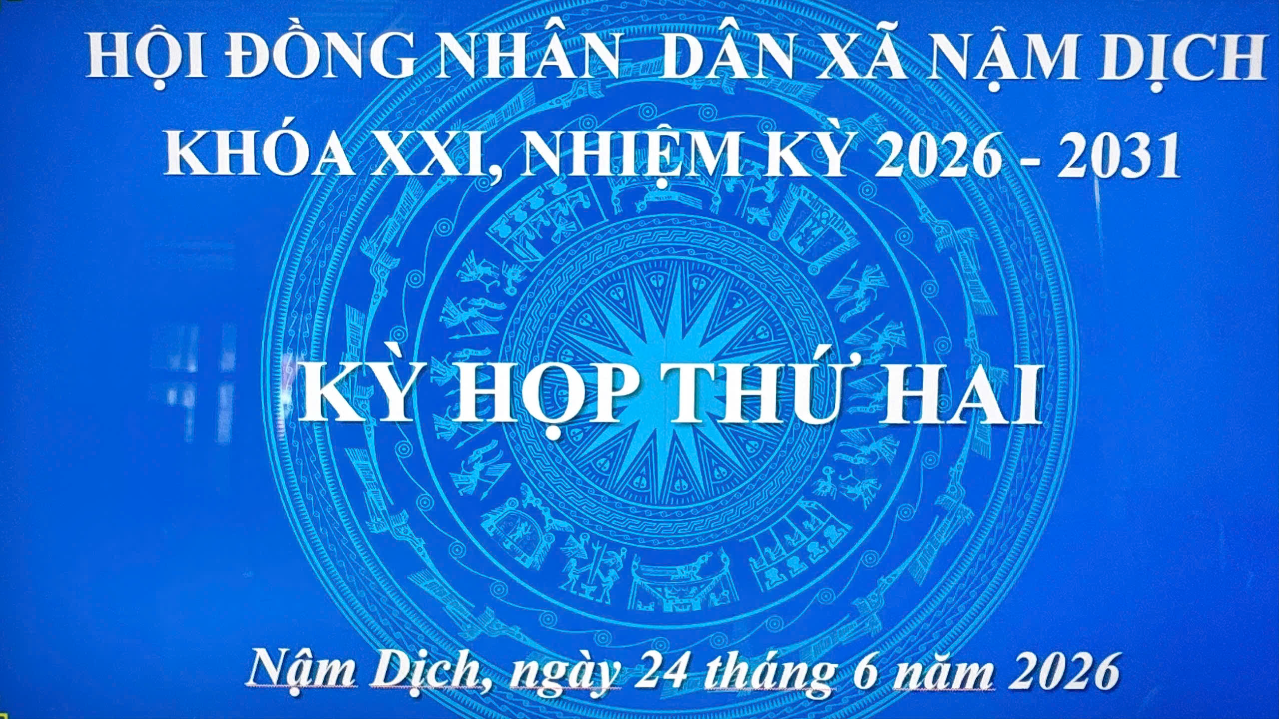THÔNG BÁO DỰ KIẾN CHƯƠNG TRÌNH Kỳ họp thứ Hai (Thường lệ) năm 2026 - HĐND xã Nậm Dịch khoá XXI, nhiệm kỳ 2026 – 2031