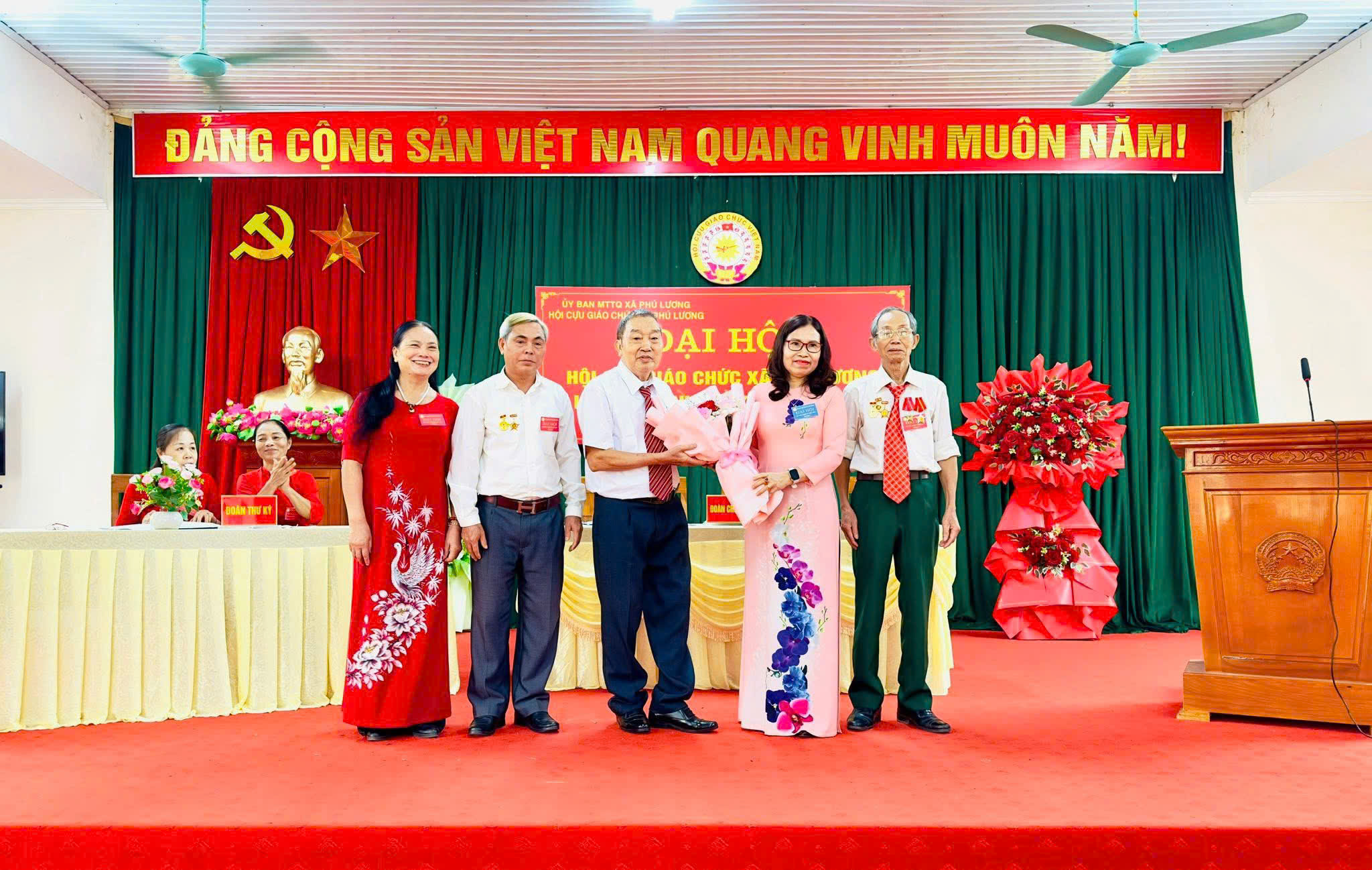 ĐẠI HỘI HỘI CỰU GIÁO CHỨC XÃ PHÚ LƯƠNG LẦN THỨ NHẤT, NHIỆM KỲ 2026 – 2031