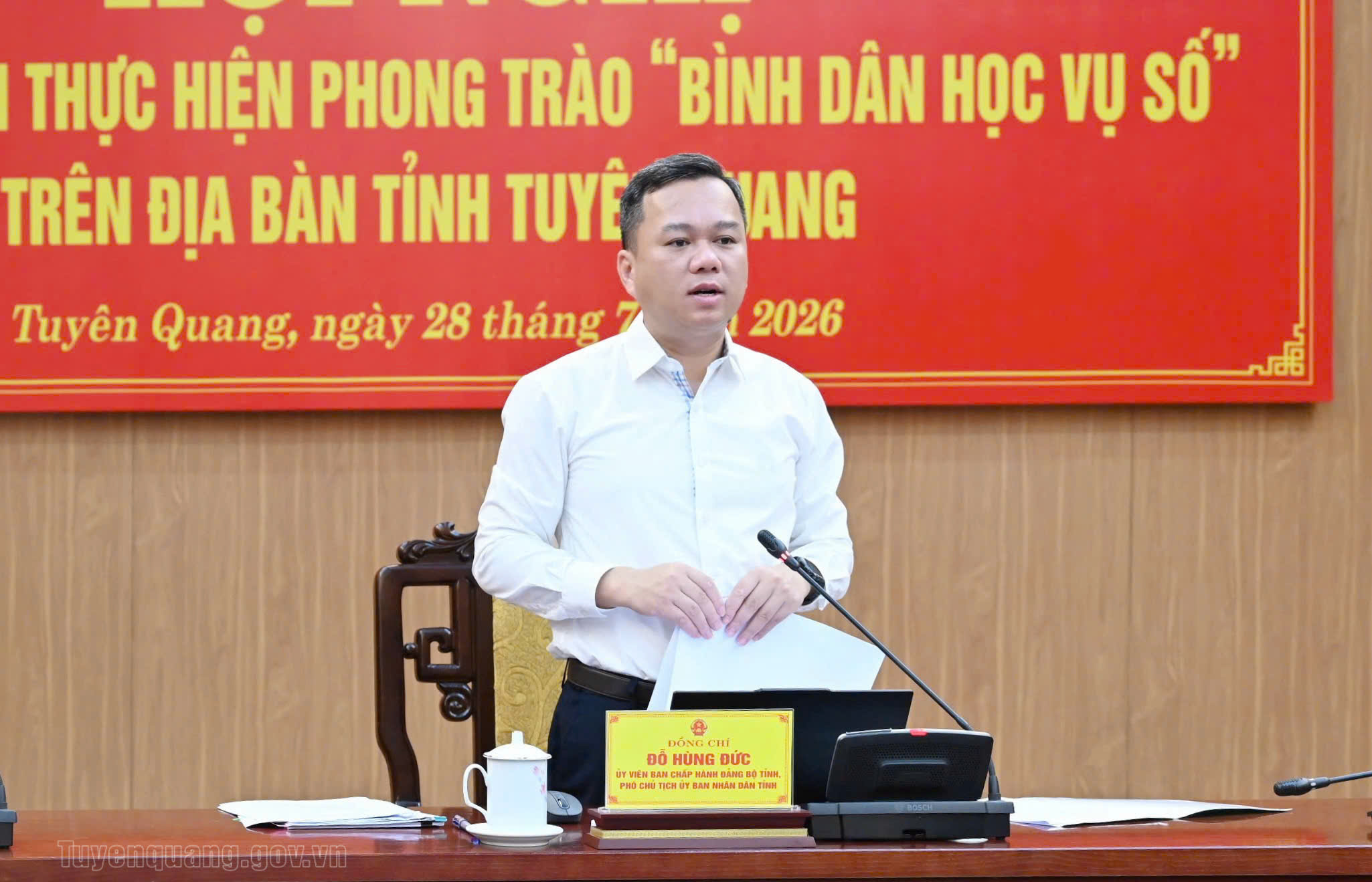Tuyên Quang: Sơ kết 01 năm thực hiện Phong trào “Bình dân học vụ số” 