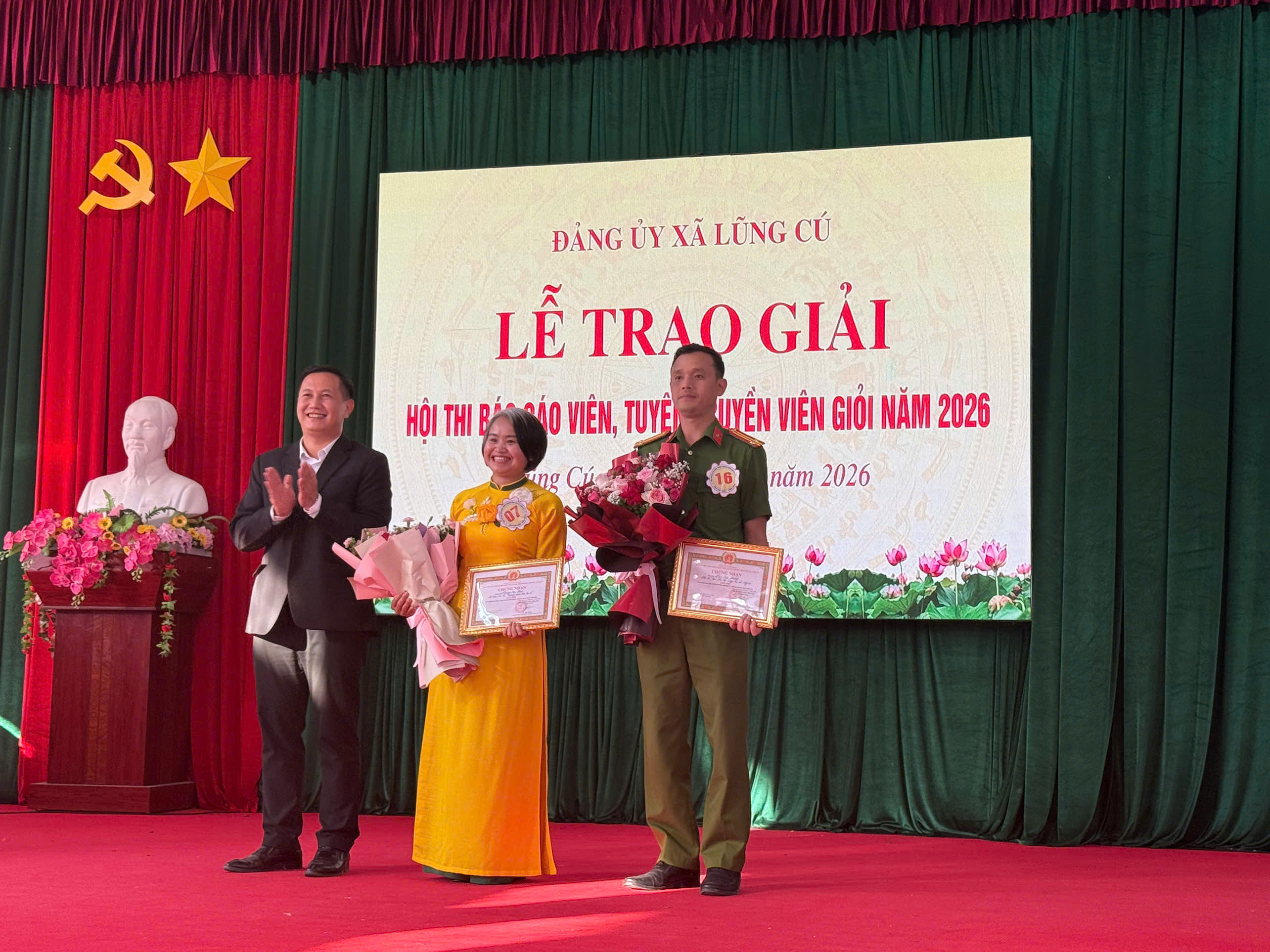 CHI BỘ CÔNG AN XÃ LŨNG CÚ ĐẠT GIẢI NHÌ HỘI THI BÁO CÁO VIÊN, TUYÊN TRUYỀN VIÊN GIỎI NĂM 2026