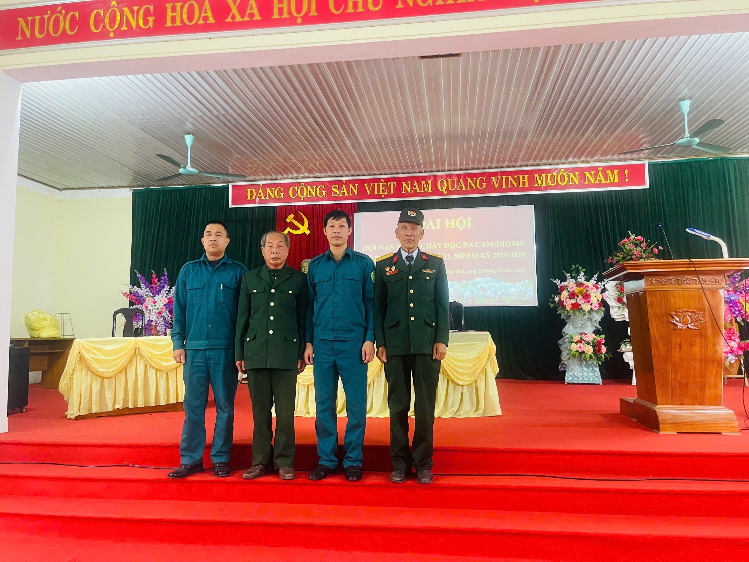 Đại hội Nạn nhân chất độc da cam/dioxin xã Hào Phú lần thứ II, nhiệm kỳ 2024- 2029