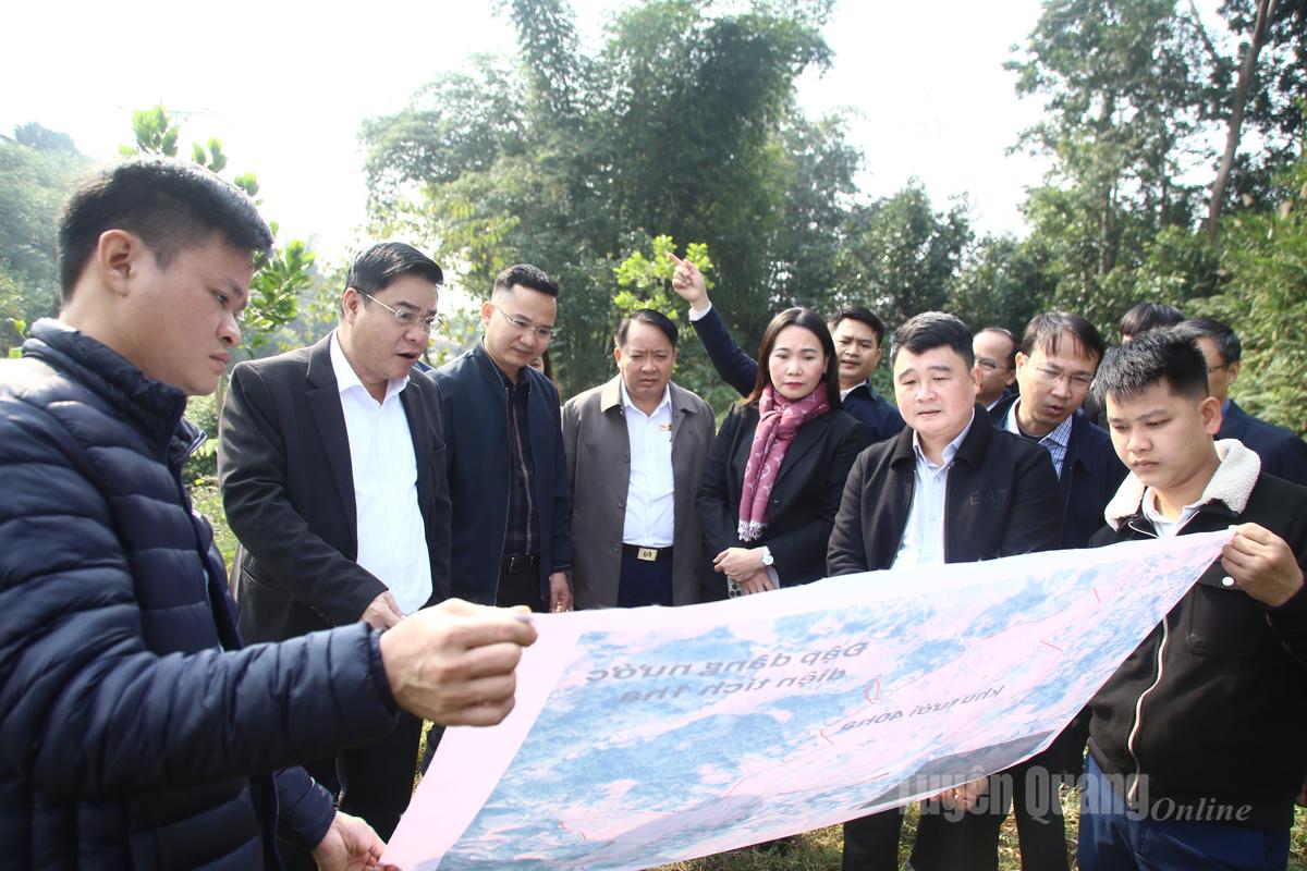 Phó Chủ tịch UBND tỉnh Hoàng Gia Long làm việc tại xã Tiên Yên