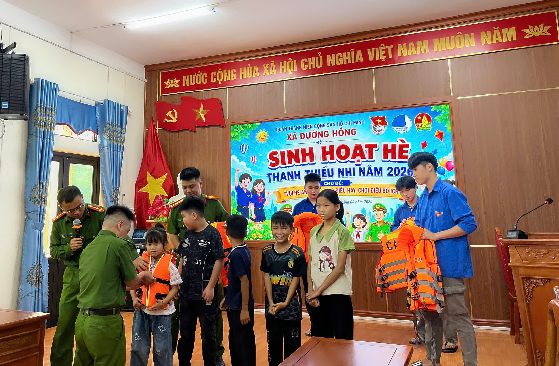 CHUNG TAY DỰNG “RÀO CHẮN” AN TOÀN CHO THANH THIẾU NHI BƯỚC VÀO MÙA HÈ