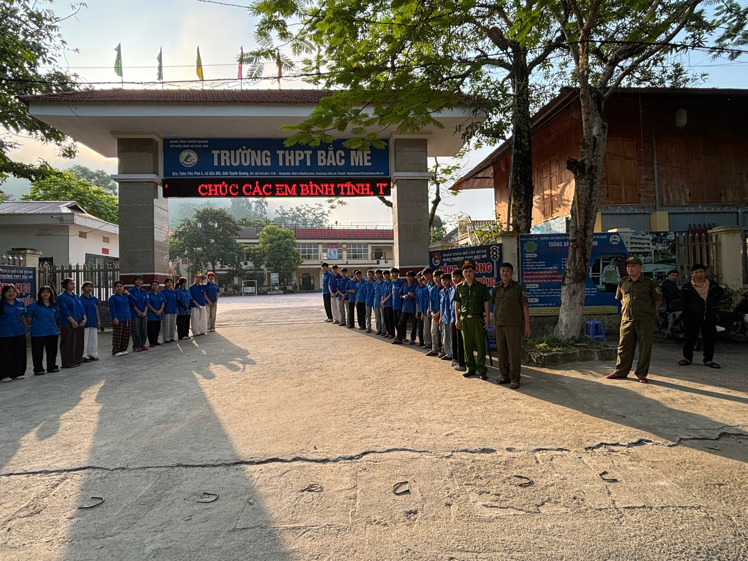 BẢO ĐẢM AN NINH KỲ THI TUYỂN SINH LỚP 10 THPT NĂM HỌC 2026–2027