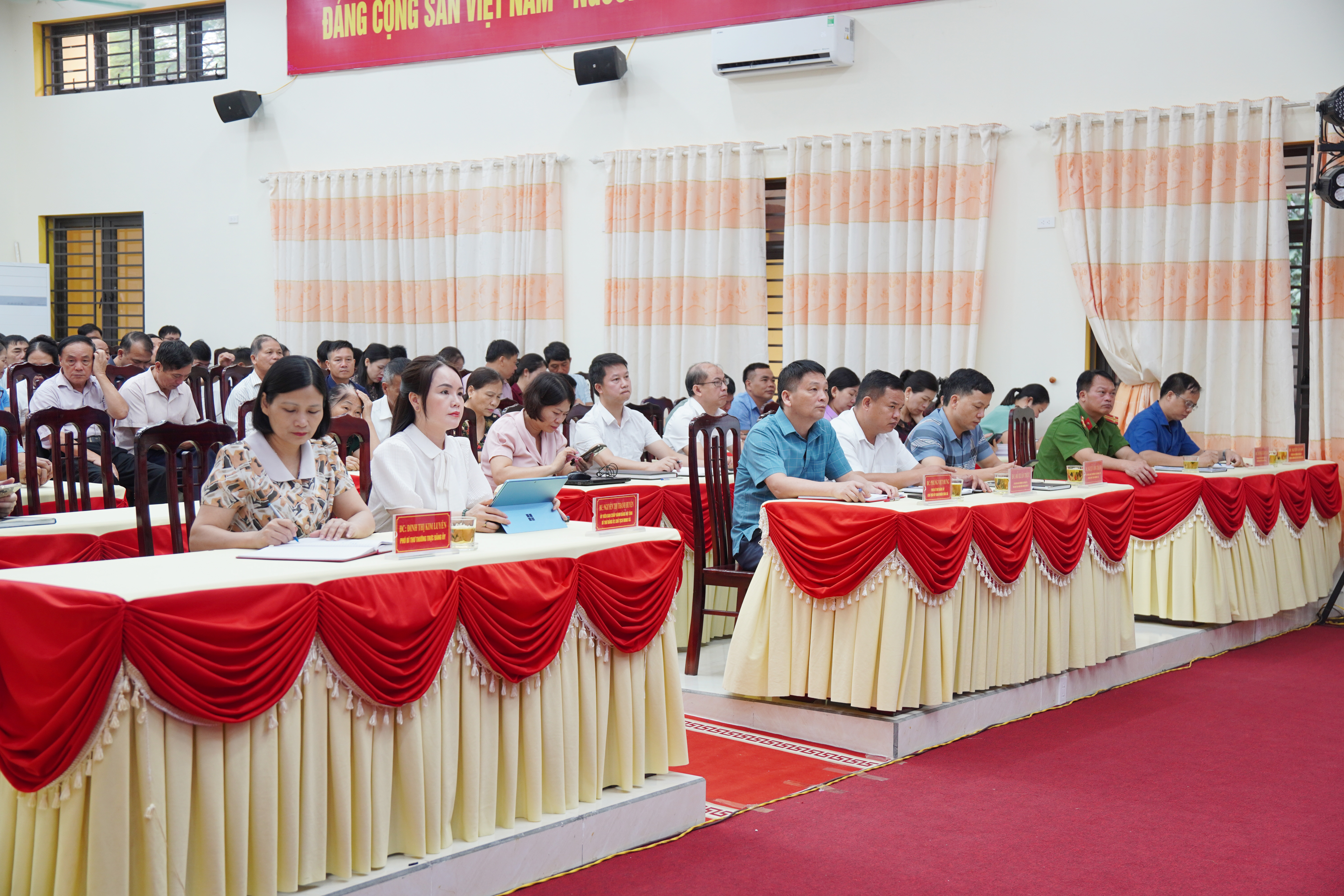 Xã Sơn Dương tham dự Hội nghị Học tập, quán triệt, triển khai thực hiện các nghị quyết của BCH Đảng bộ tỉnh, Ban Thường vụ Tỉnh ủy