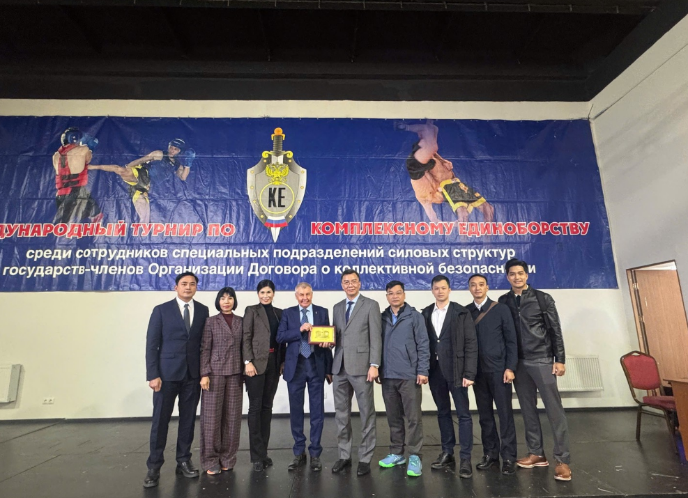 THÚC ĐẨY HỢP TÁC HUẤN LUYỆN VÕ THUẬT GIỮA CÁC LỰC LƯỢNG THỰC THI PHÁP LUẬT