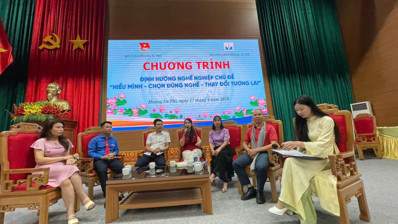 Định hướng Nghề nghiệp với chủ đề “Hiểu mình – chọn đúng nghề - thay đổi tương lai"