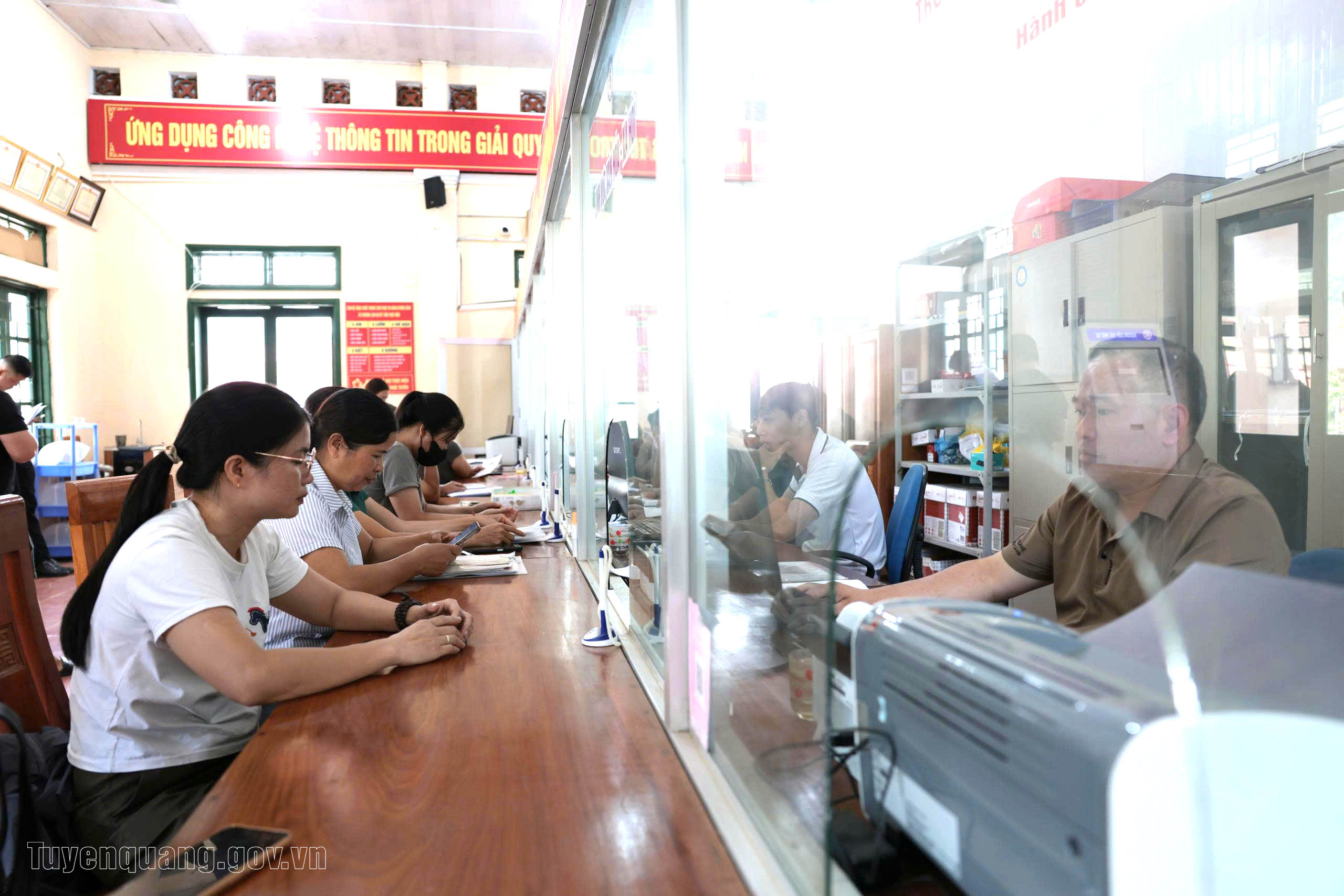 Hiệu quả từ chính quyền hai cấp ở Thượng Lâm