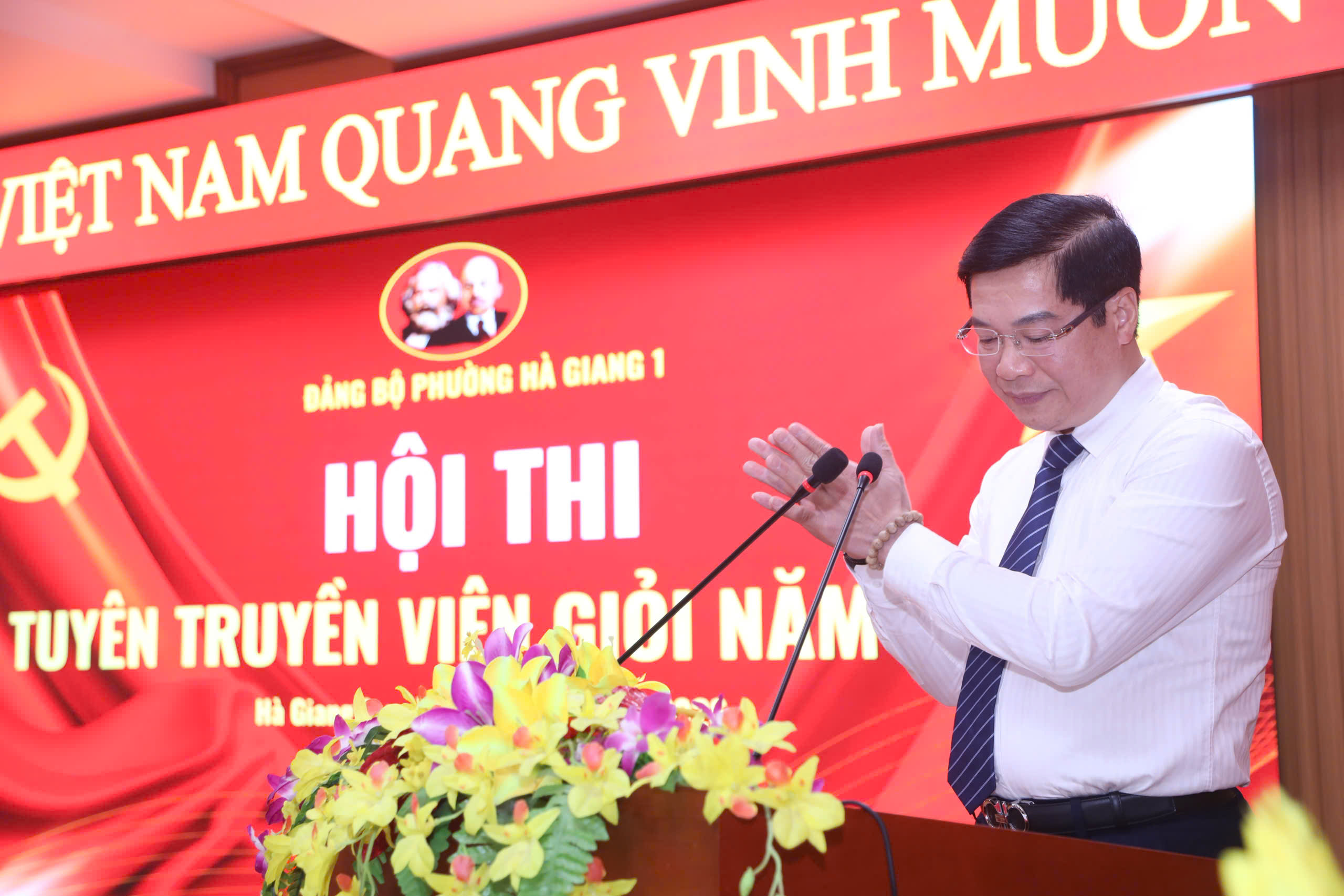 ĐẢNG UỶ PHƯỜNG HÀ GIANG 1 TỔ CHỨC THÀNH CÔNG HỘI THI TUYÊN TRUYỀN VIÊN GIỎI NĂM 2026