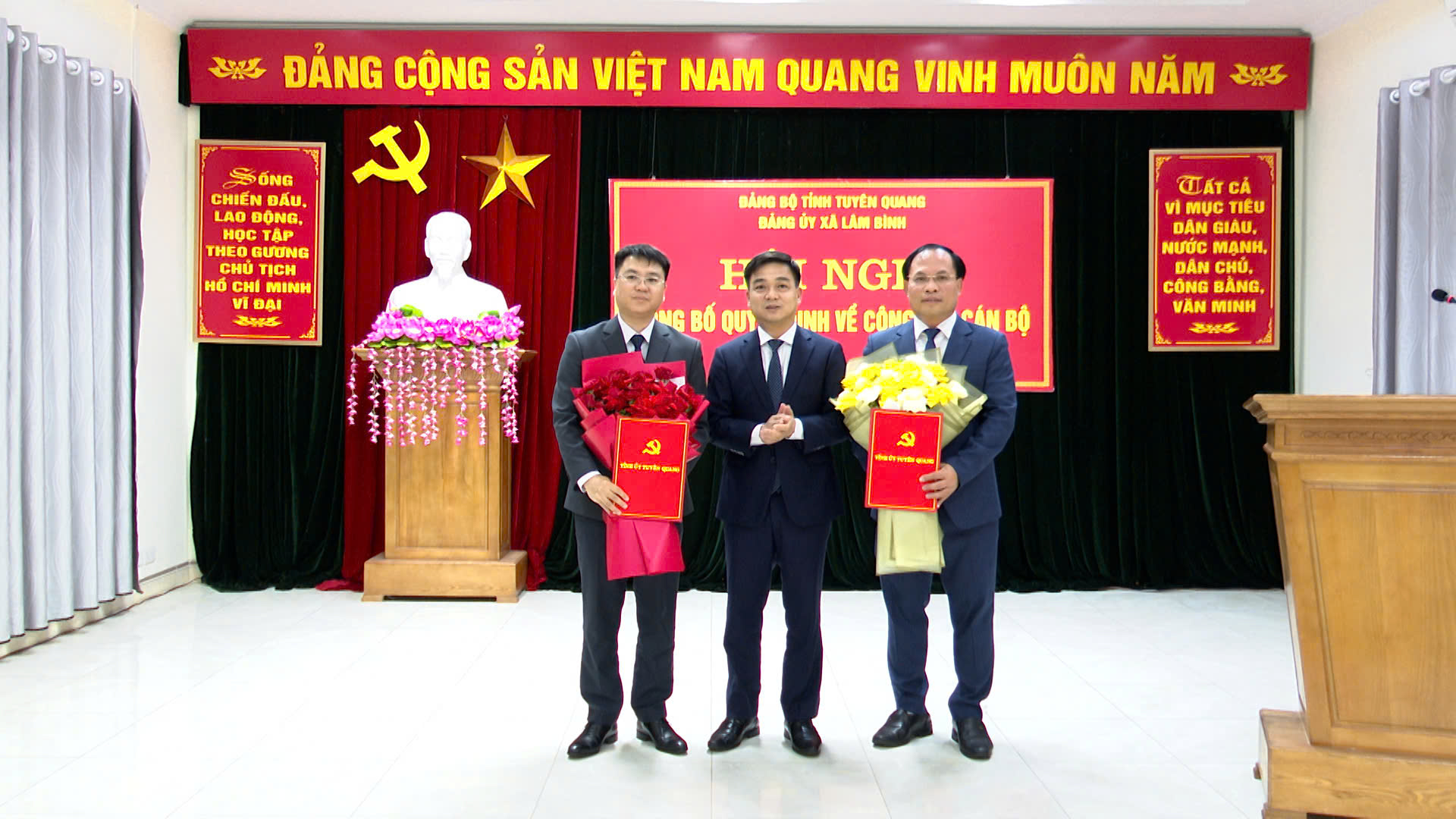 Hội nghị công bố Quyết định của Ban Thường vụ Tỉnh ủy về công tác cán bộ