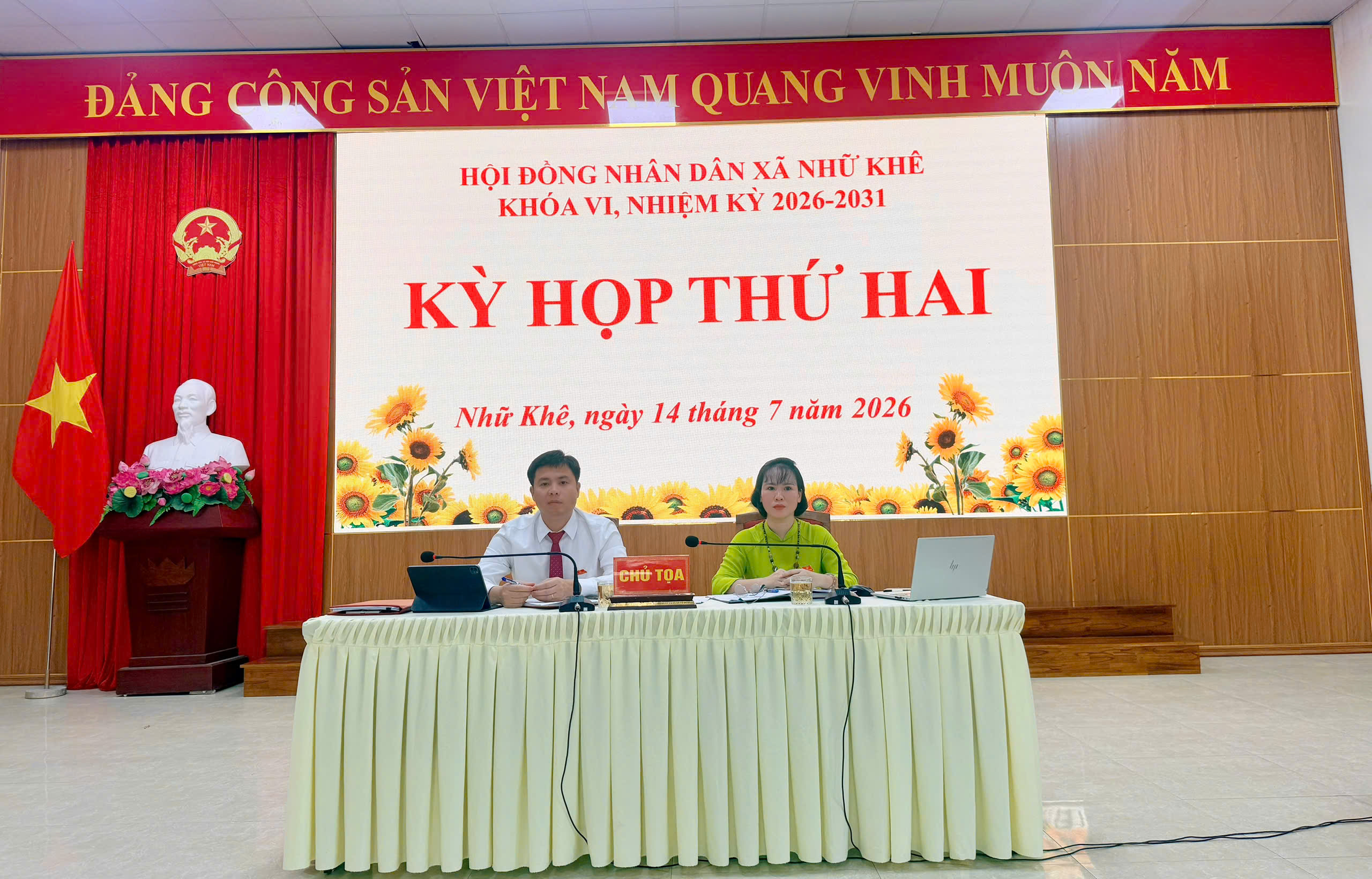 Kỳ họp thứ hai HĐND xã Nhữ Khê khóa VI, nhiệm kỳ 2026 – 2031