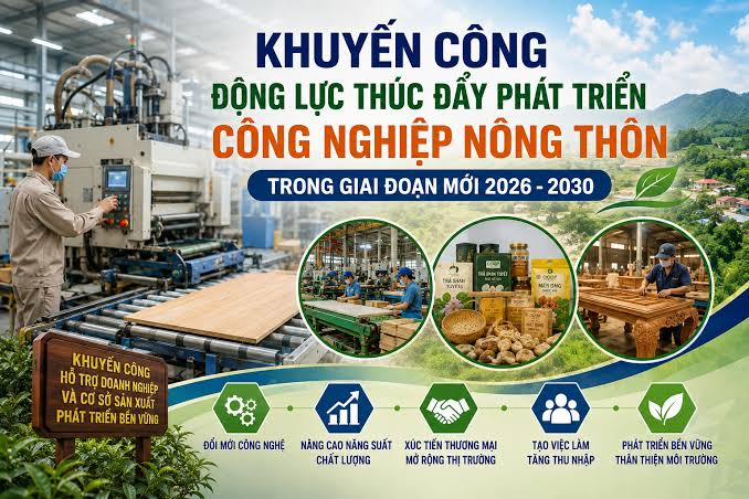 Phê duyệt Chương trình khuyến công địa phương tỉnh Tuyên Quang giai đoạn 2026 - 2030
