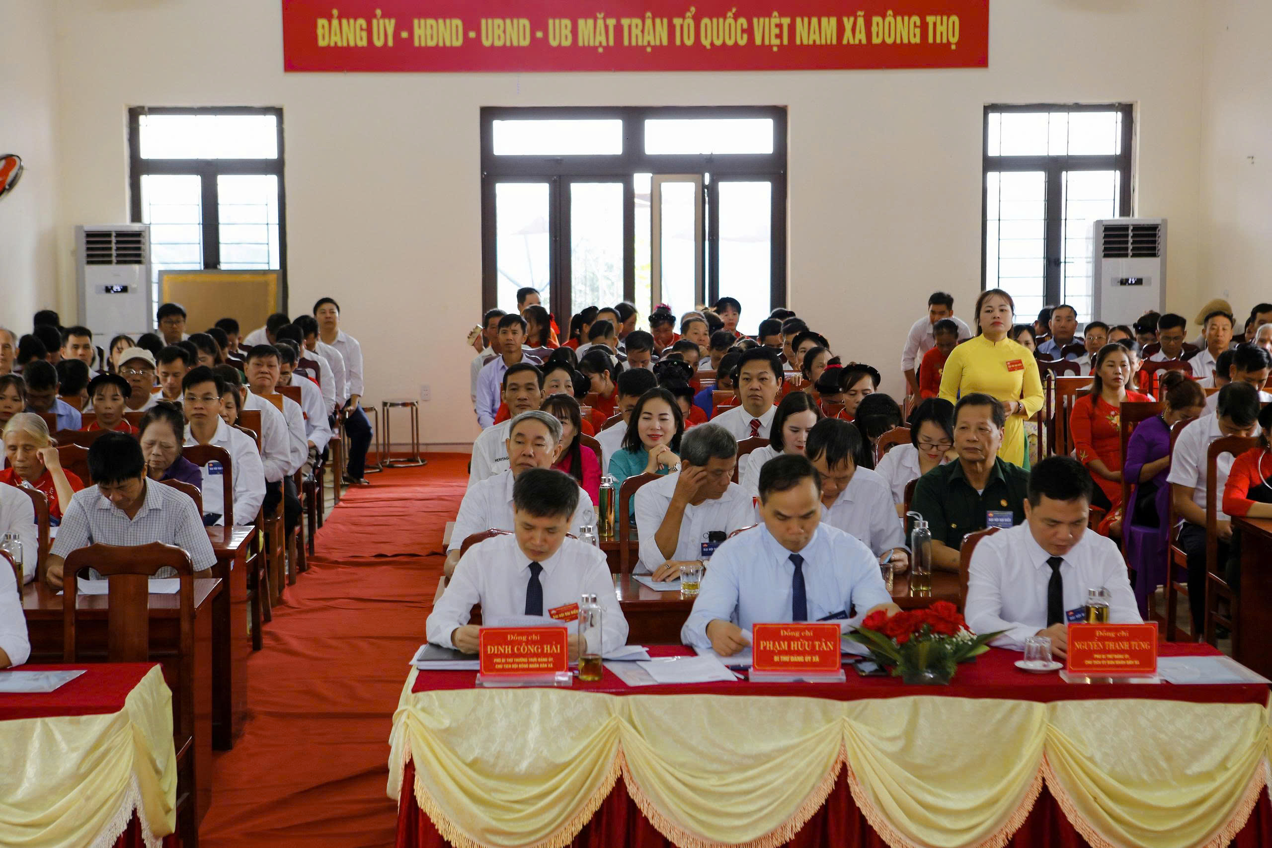 Đại hội Mặt Trận Tổ Quốc Việt Nam xã Đông Thọ lần Thứ I, nhiệm kỳ 2025 - 2030