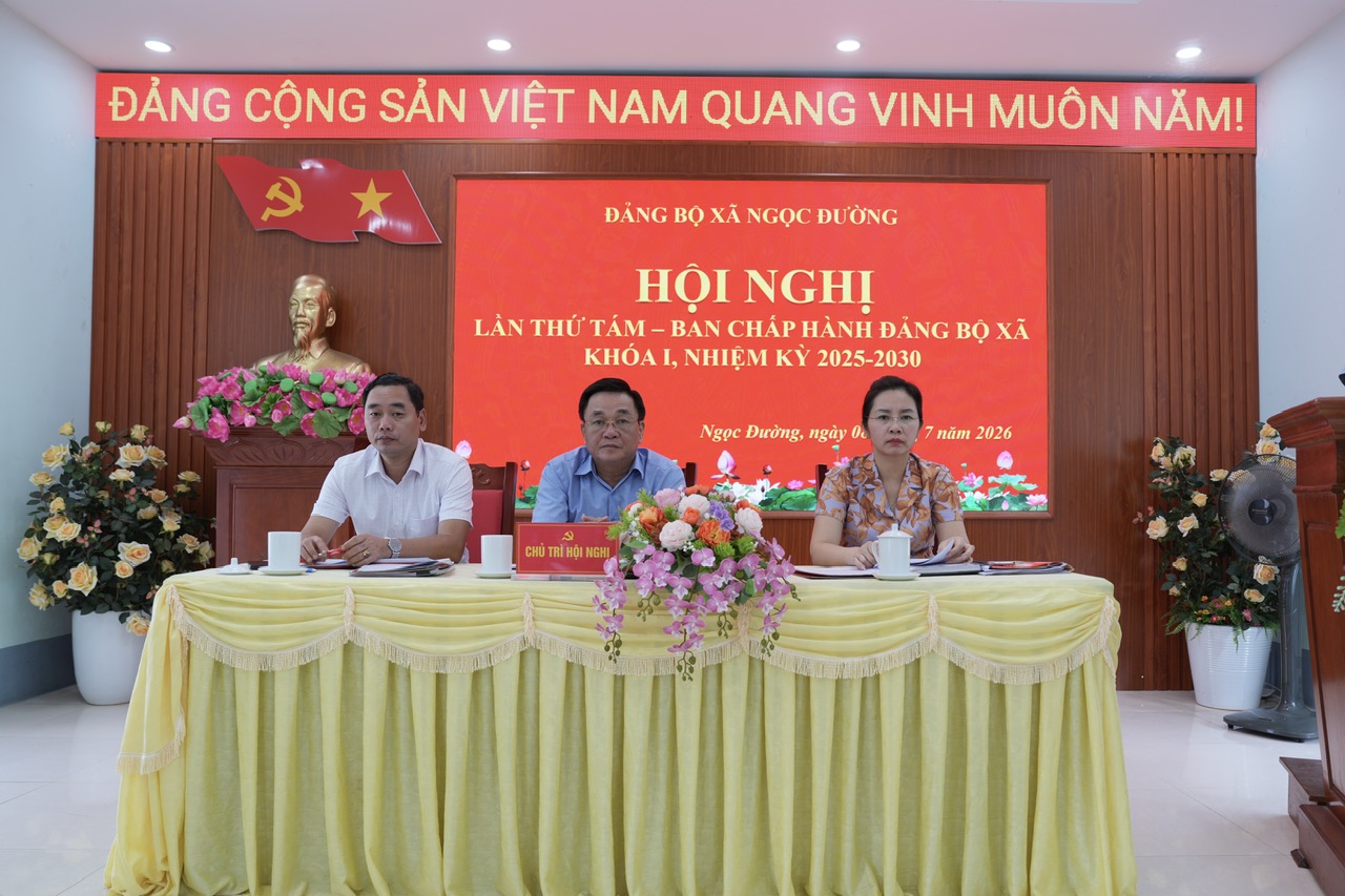 Hội nghị lần thứ Tám Ban Chấp hành Đảng bộ xã Ngọc Đường
